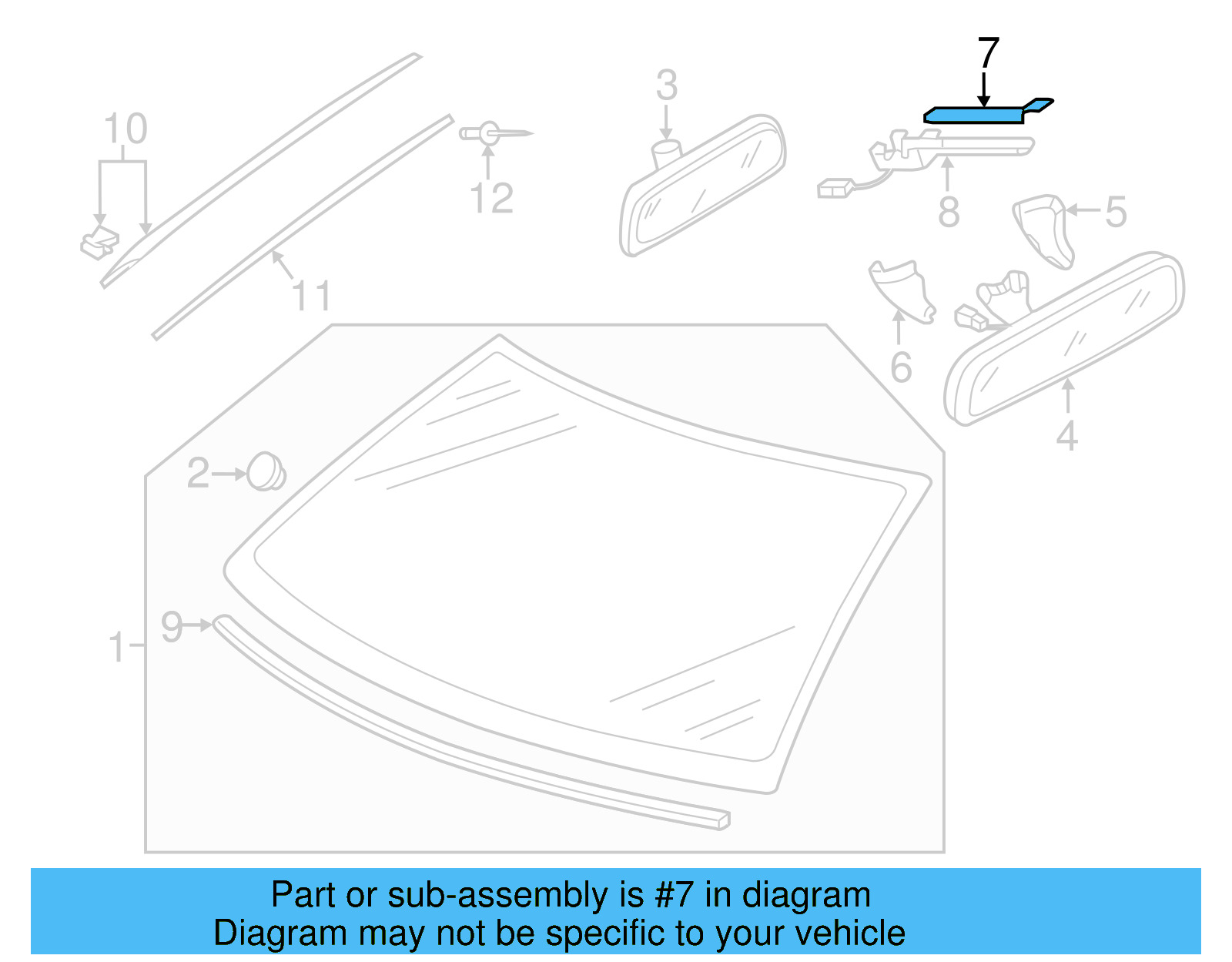 Upper Cover 1K0-857-594-9B9 - View 15