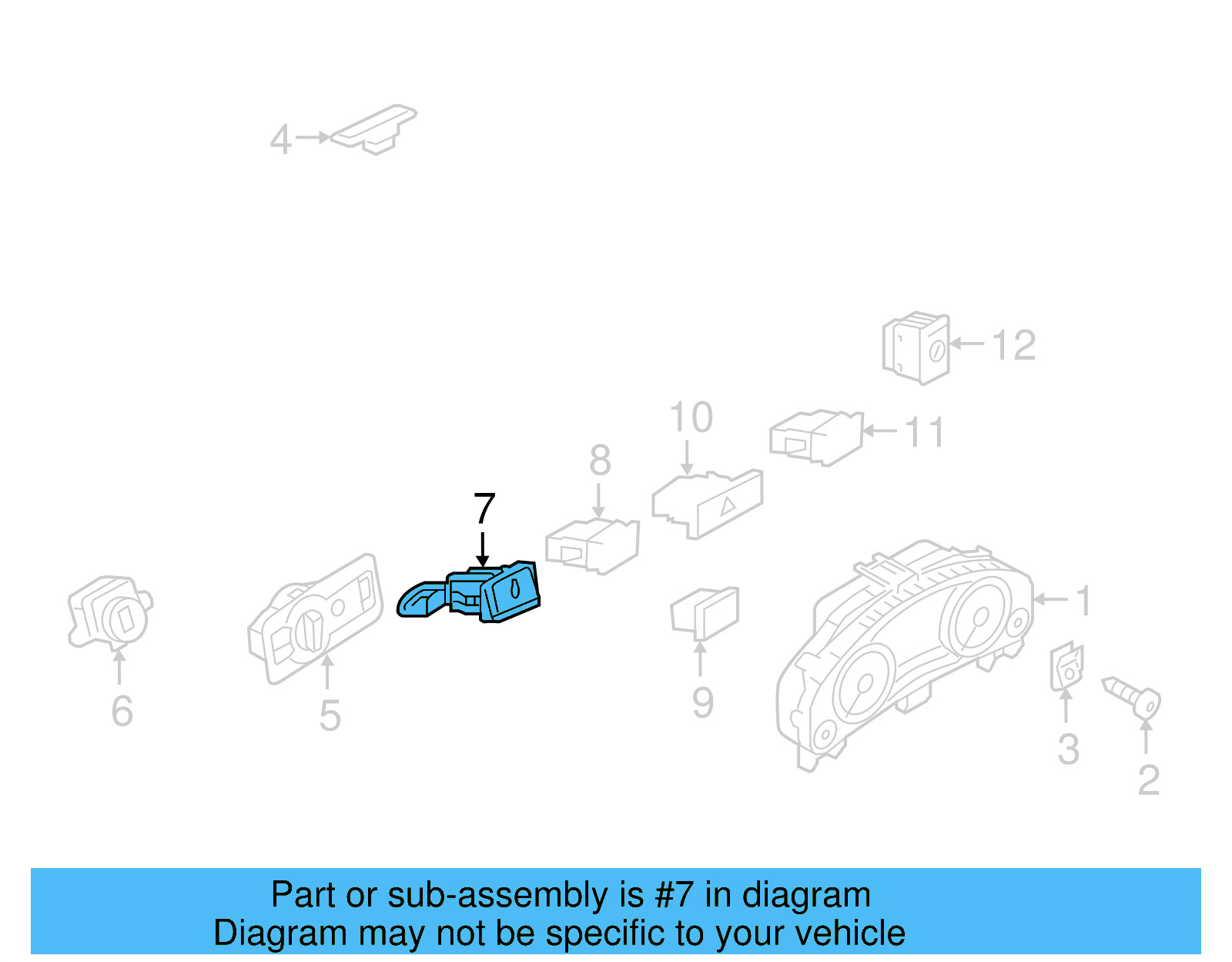 Heat Switch 7P6-927-121-B-WHS - View 6