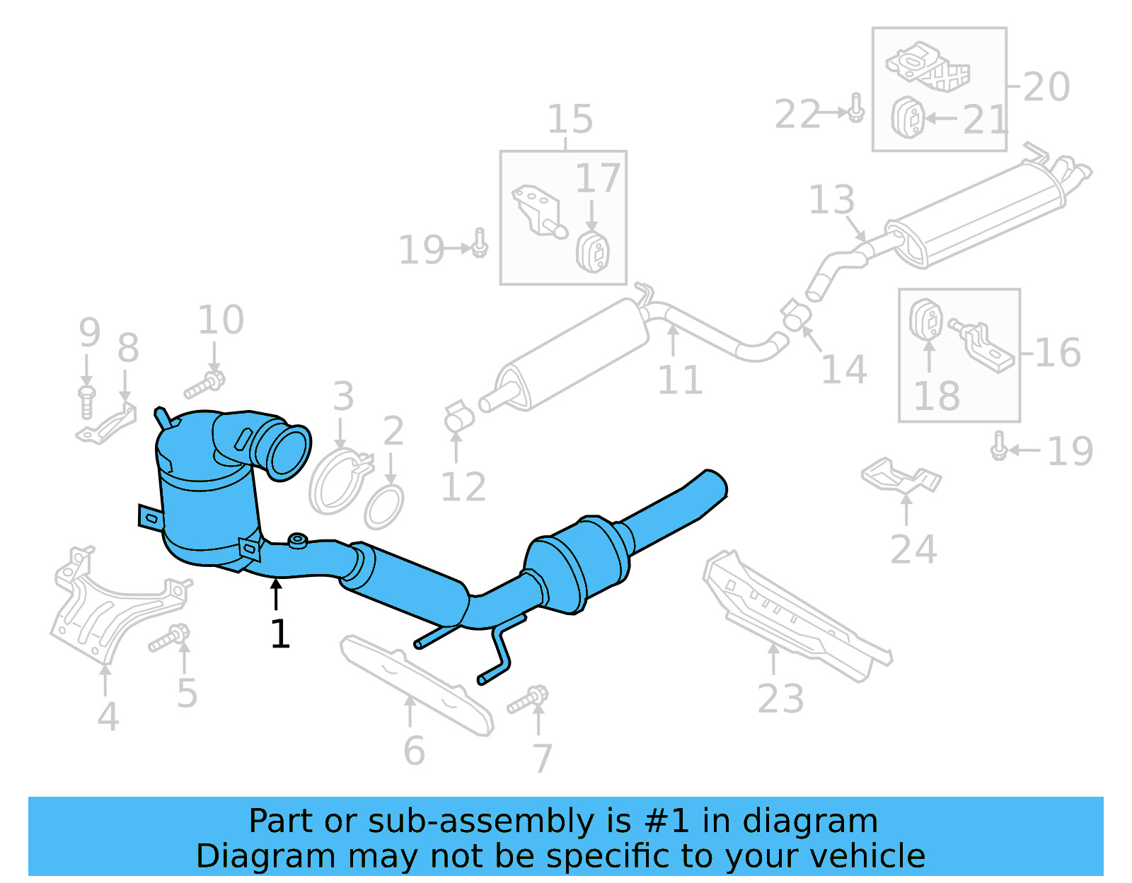 Converter & Pipe 5QM-254-501-A - View 4