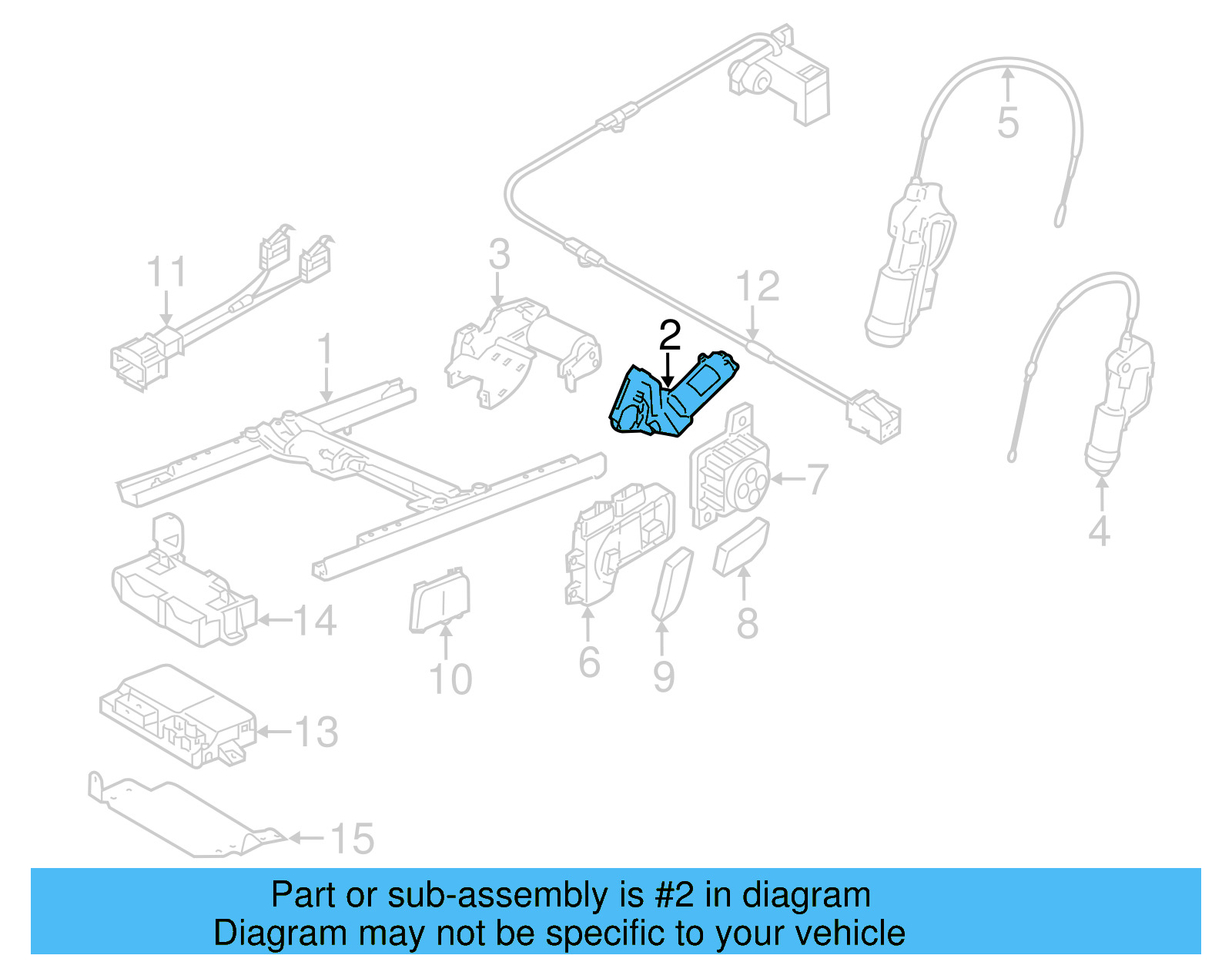 Adjust Motor 1K0-959-112 - View 4