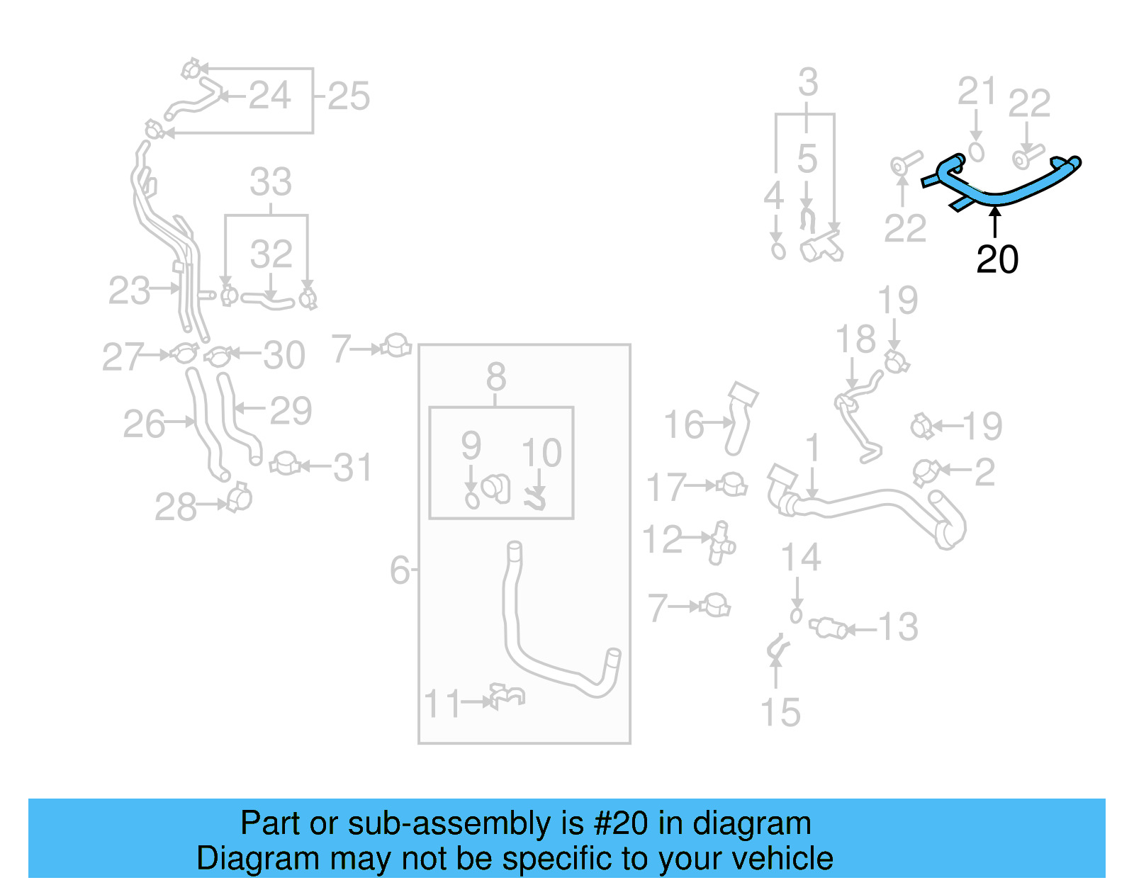 Connector Tube 06J-121-065-F - View 28