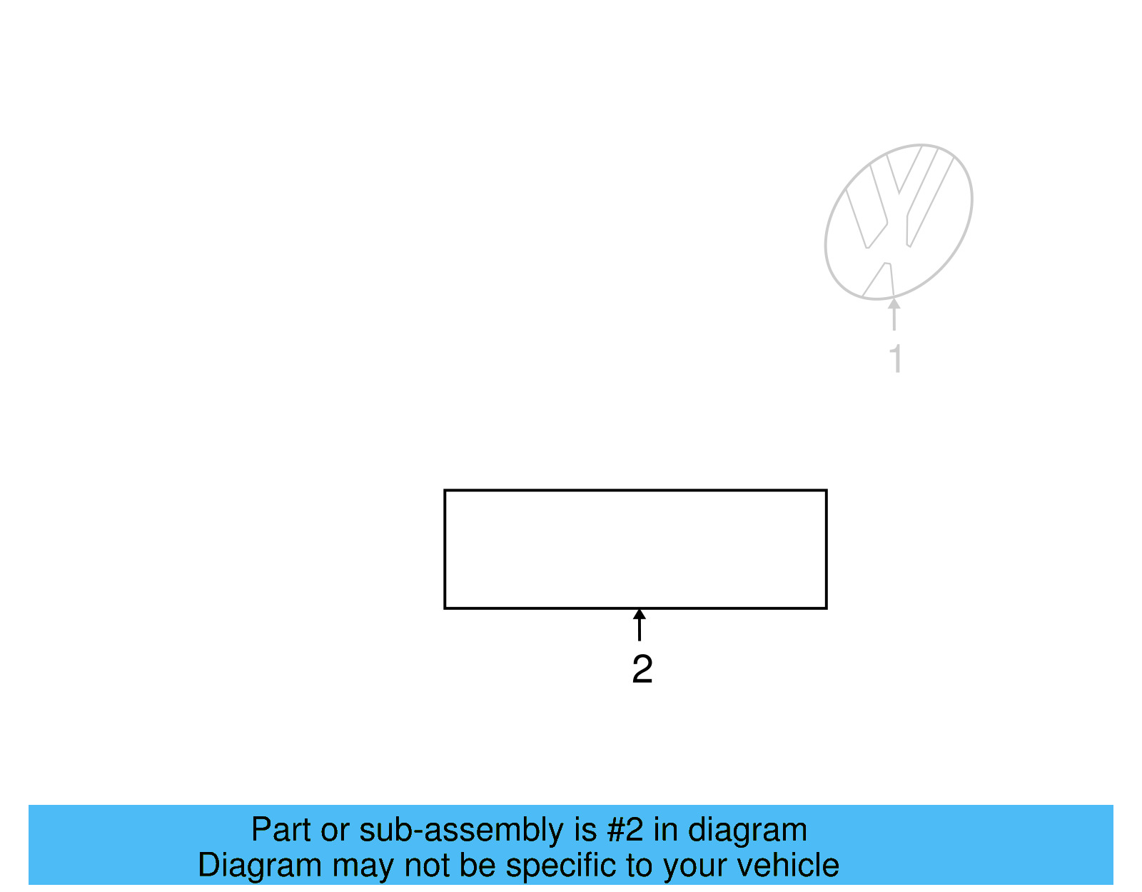 Emblem 3C9-853-630-B-ULM - View 30