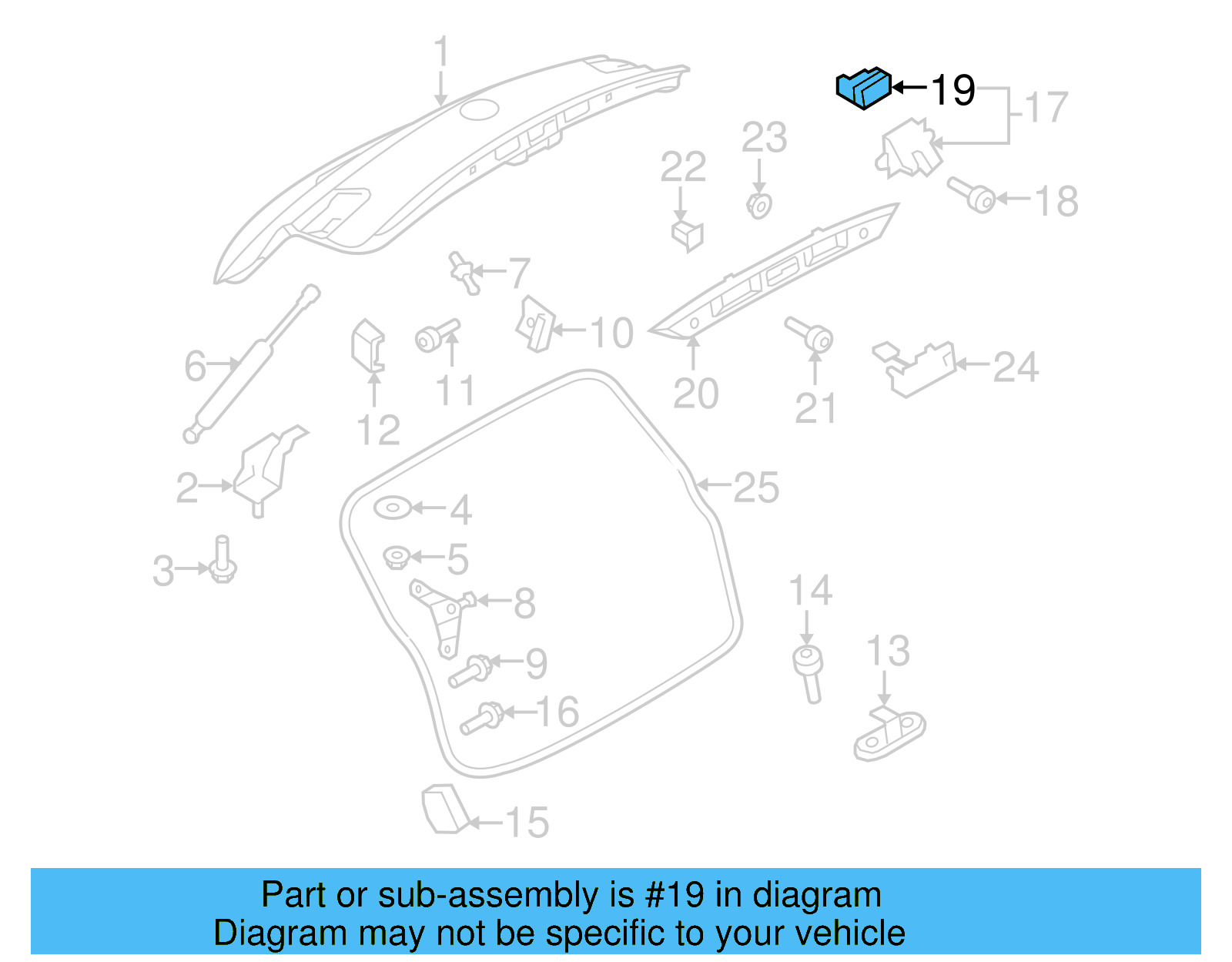 Lock Cover 3C9-827-645-A-9B9 - View 9
