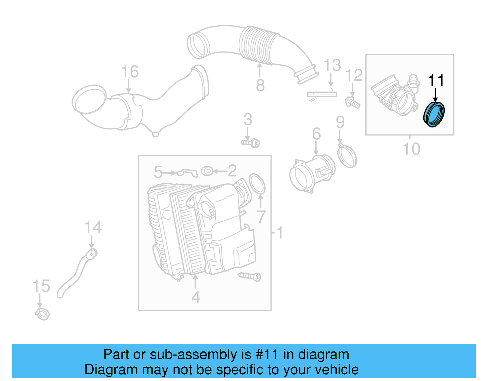 Damper Seal 059-129-193-C - View 10