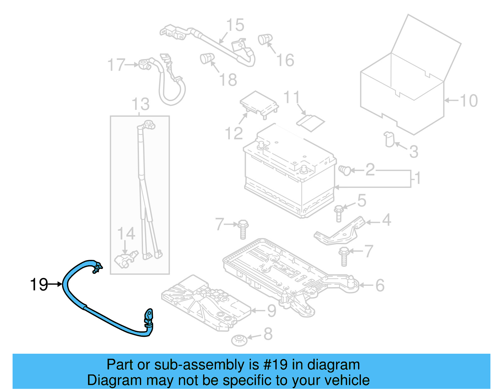 Ground Cable 5Q0-971-250-AD - View 7