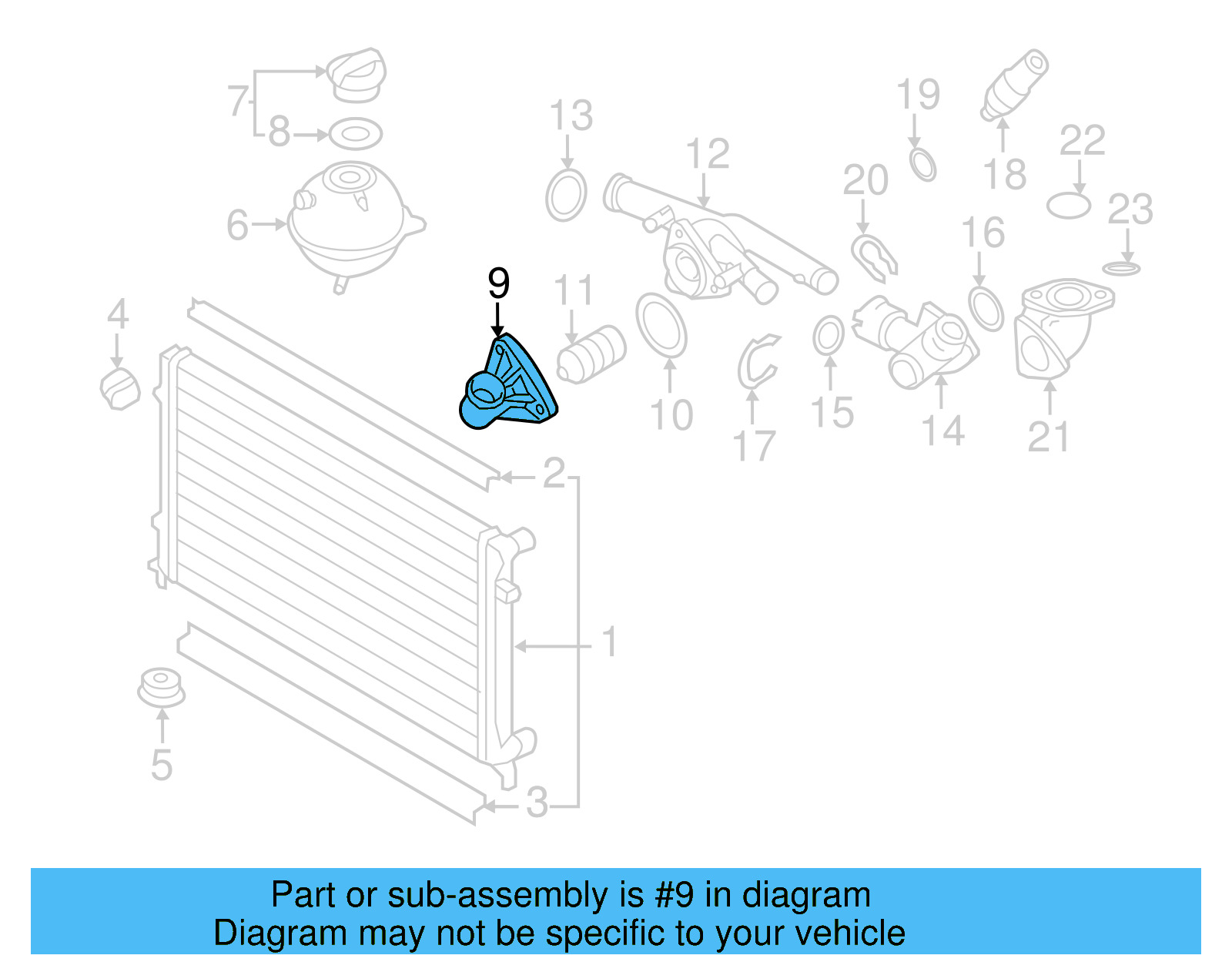 Thermostat Cover 03H-121-121-C - View 15