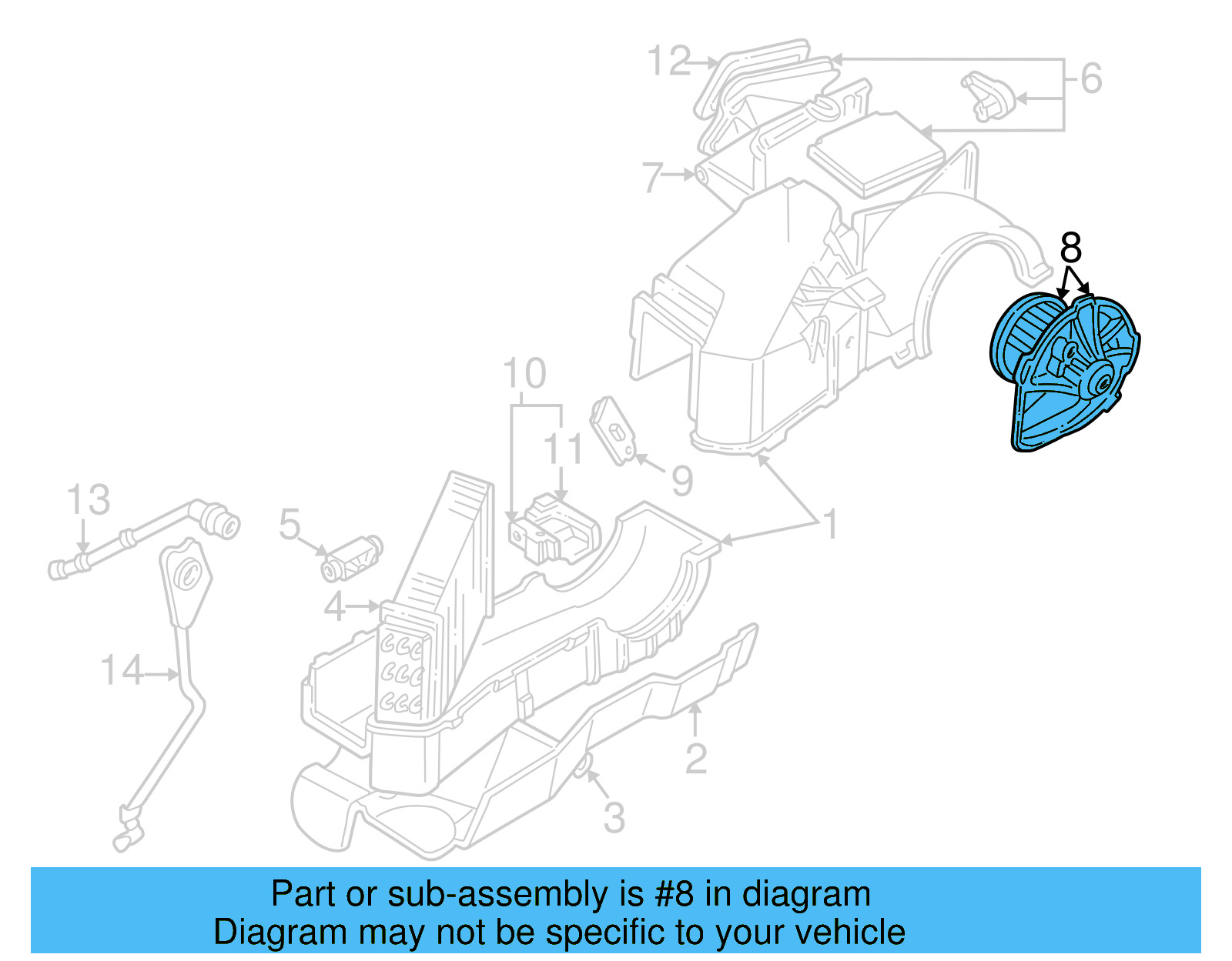 Blower Motor 701-819-021-B - View 26