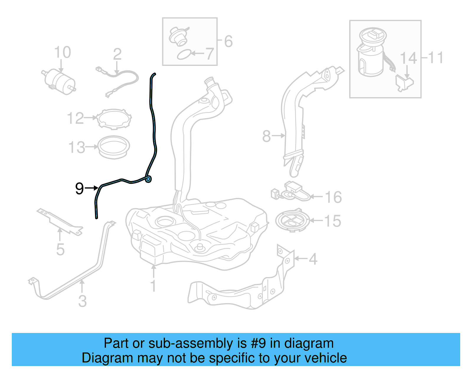 Breather Tube 5C0-201-931-P - View 3