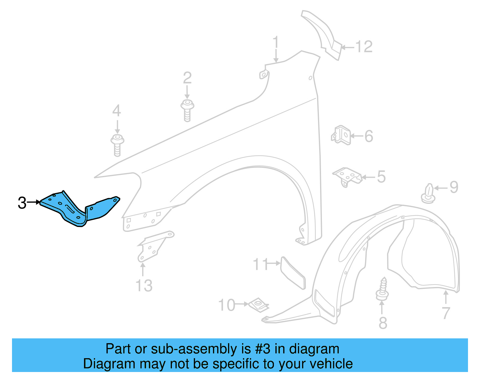 Front Bracket 561-821-135-C - View 5