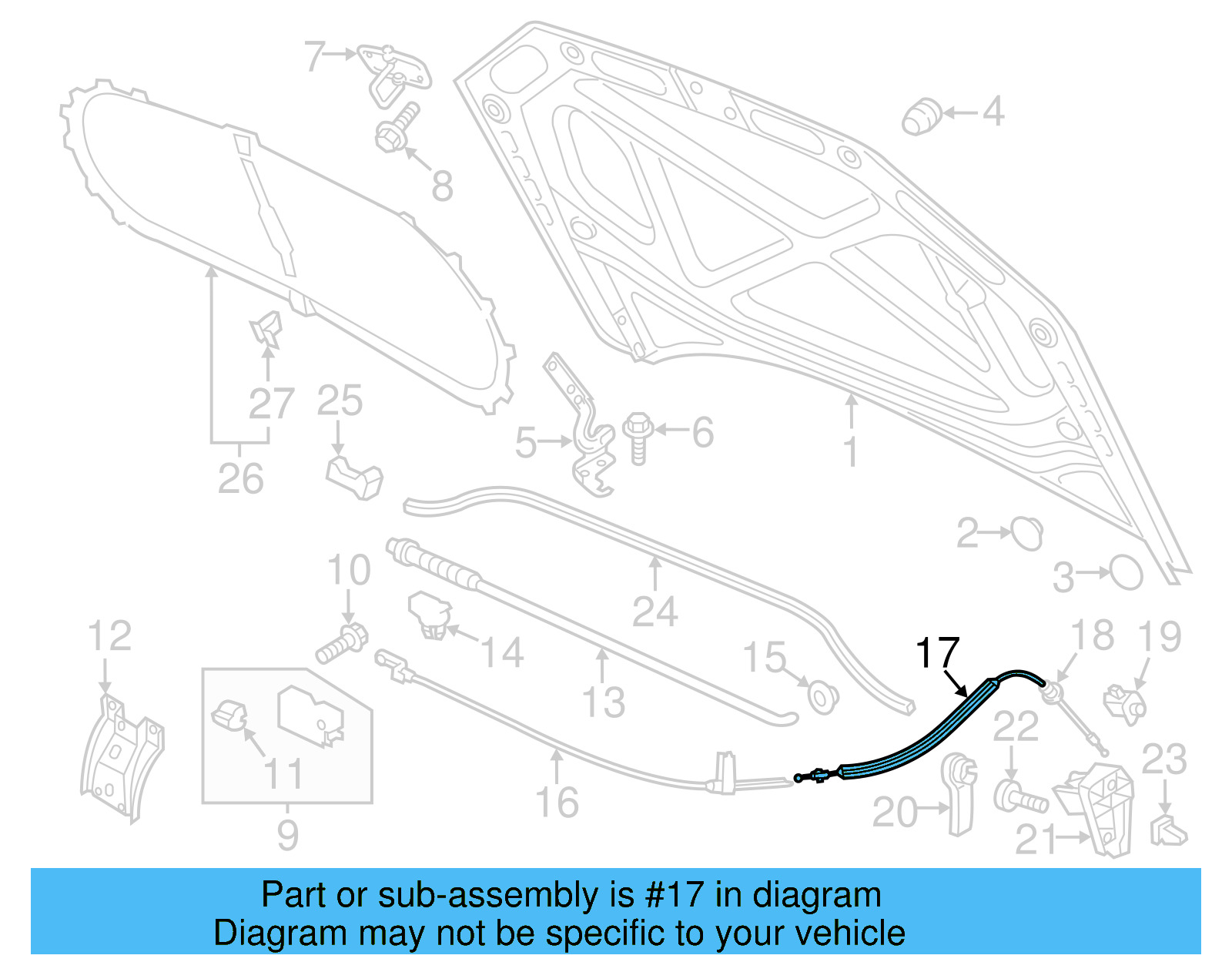 Release Cable 561-823-535 - View 13