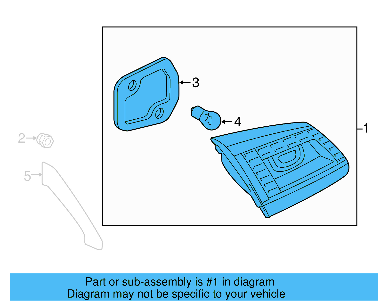 Tail Lamp Assembly 7P6-945-307