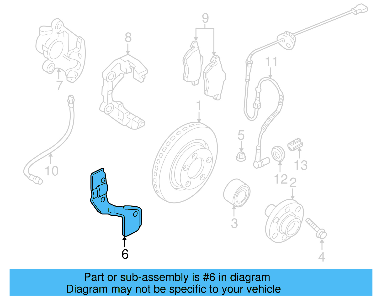 Splash Shield 8D0-615-312-E - View 10