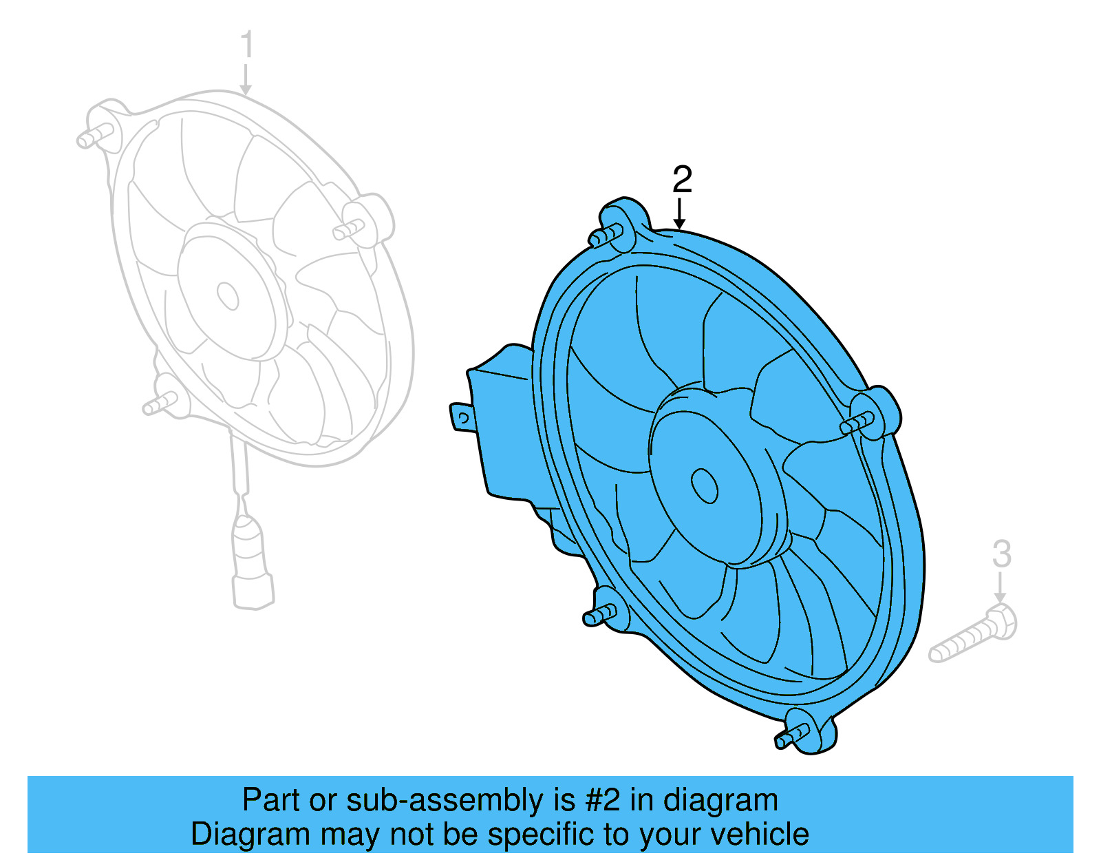 Fan Assembly 3B0-959-453-D - View 5