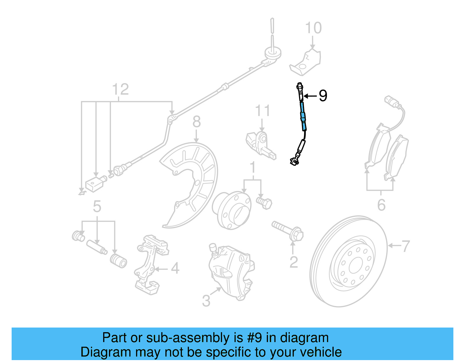 Brake Hose 1K0-611-701-K - View 36