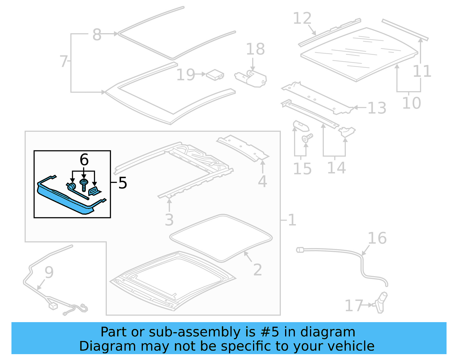 Deflector Panel 3G5-877-651 - View 2