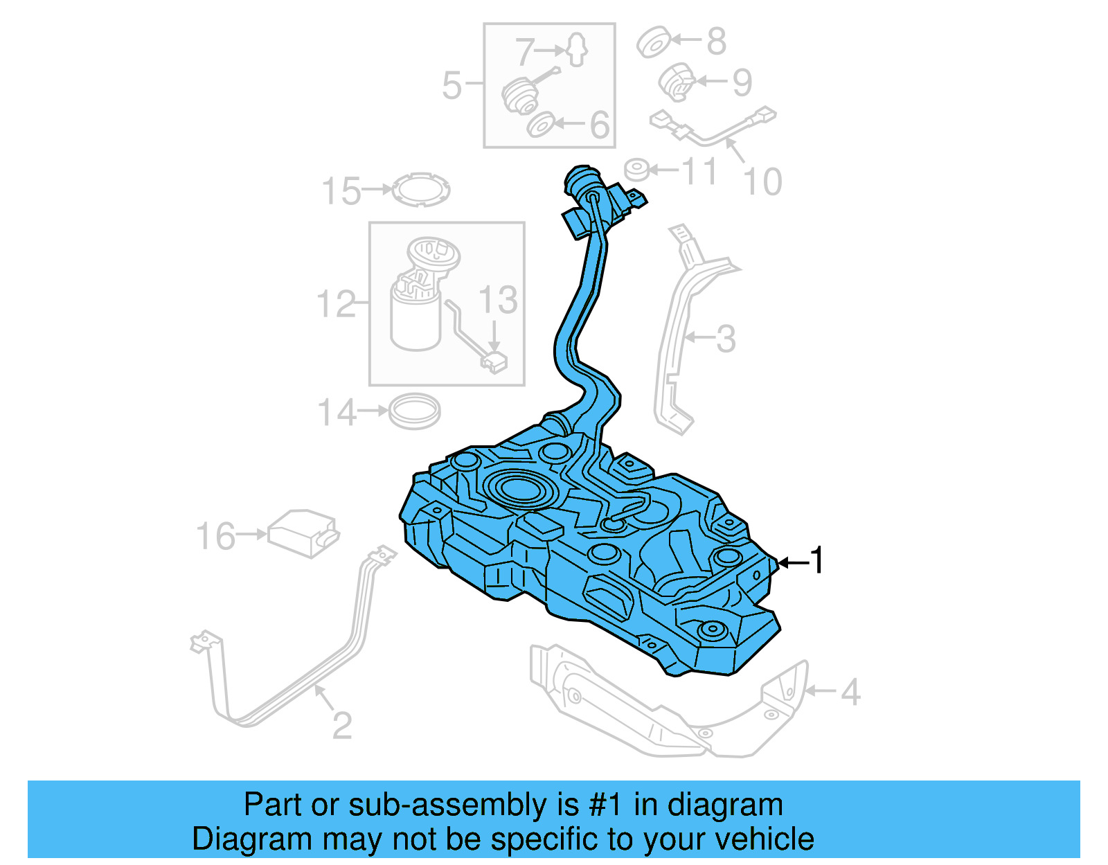 Fuel Tank 5Q0-201-060-CK - View 5