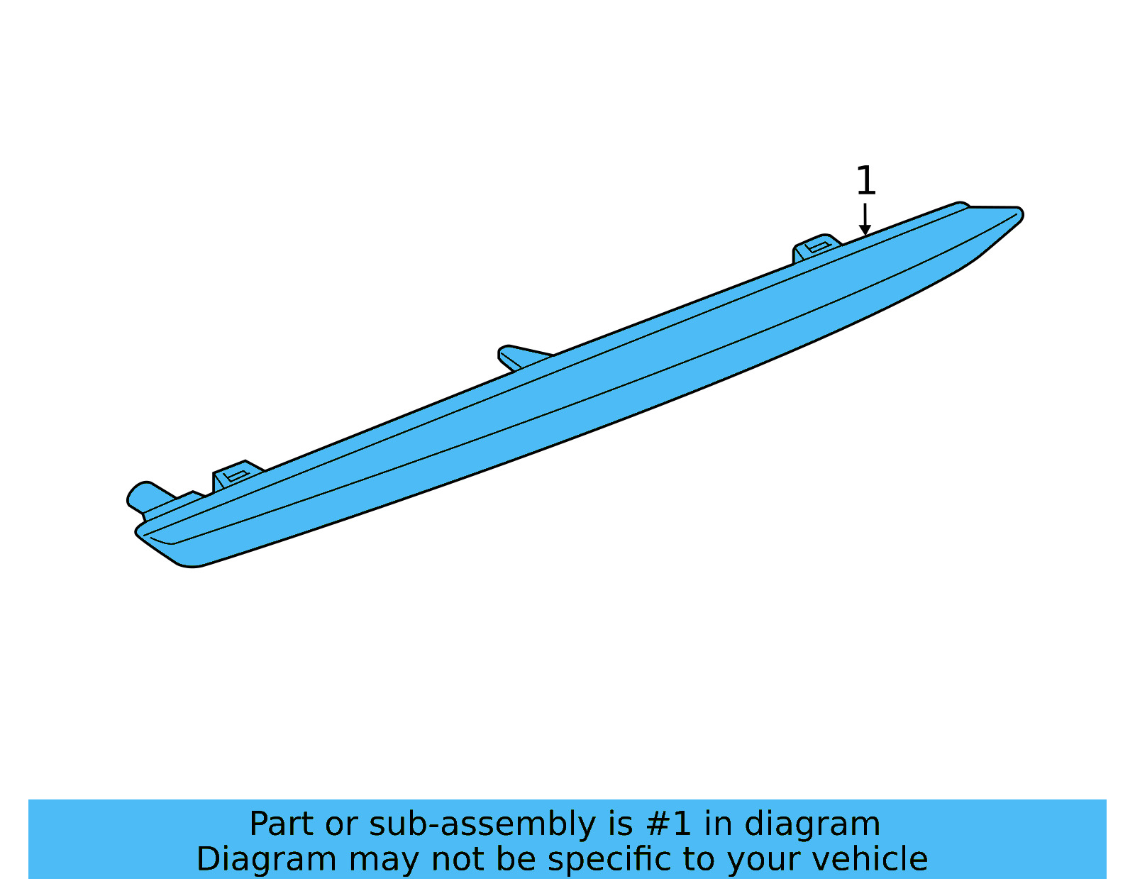 High Mount Lamp 5H0-945-087-A - View 6