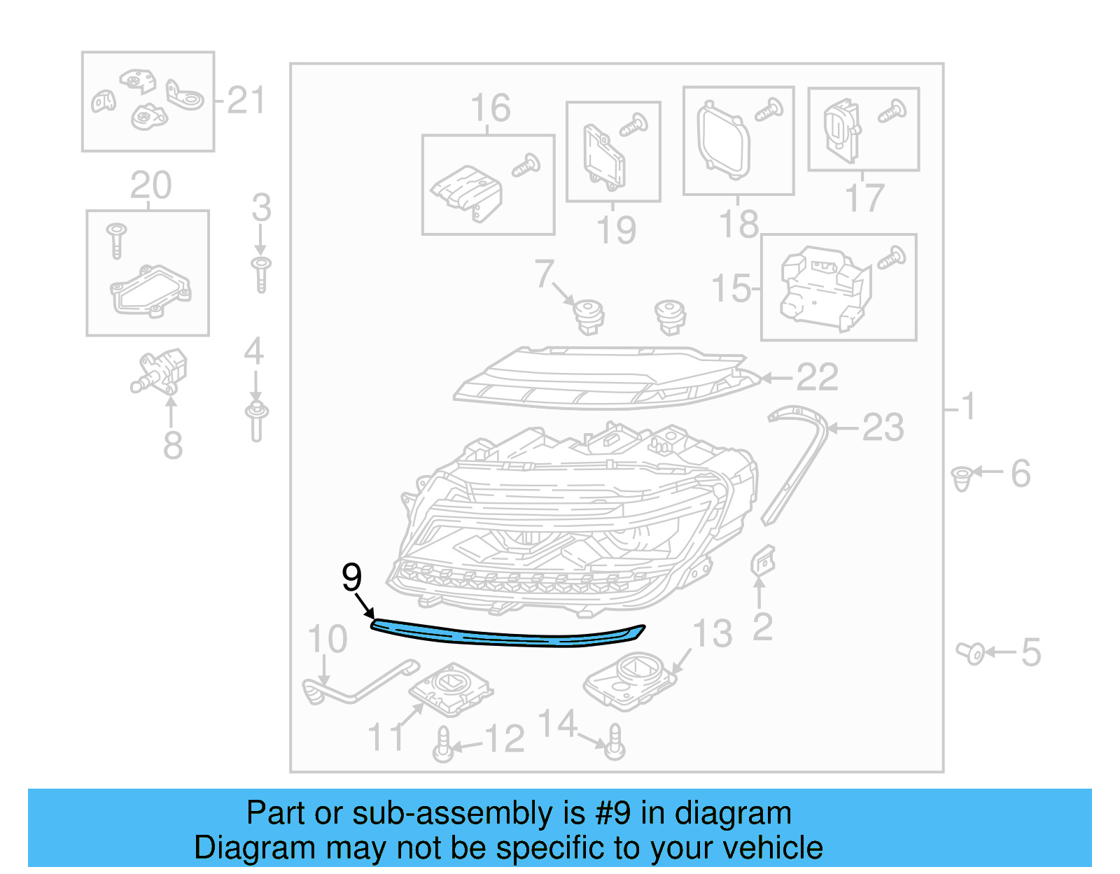 Lower Trim 5NA-998-119-A - View 3