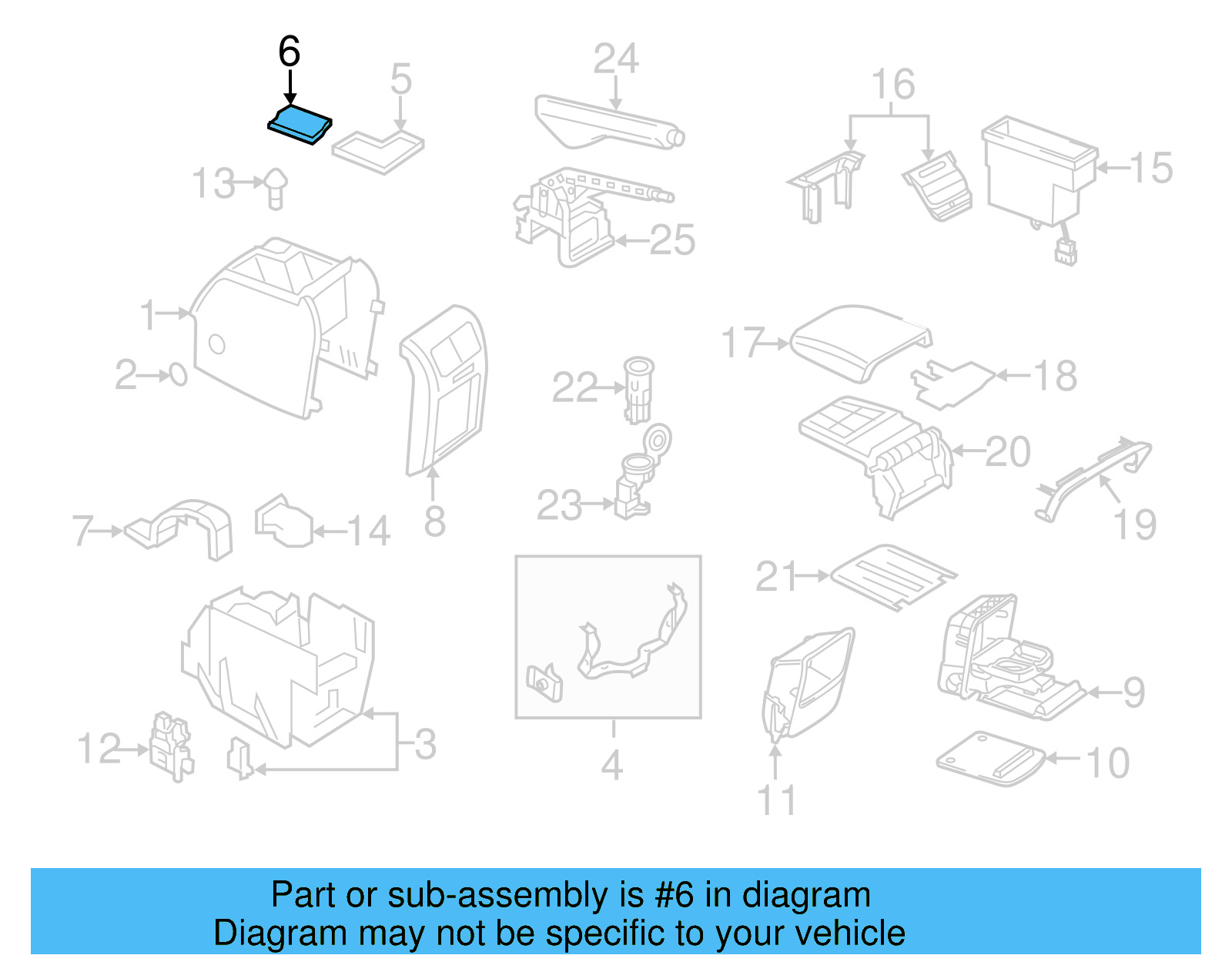 Console Mat 1K0-863-328-A-82V - View 40