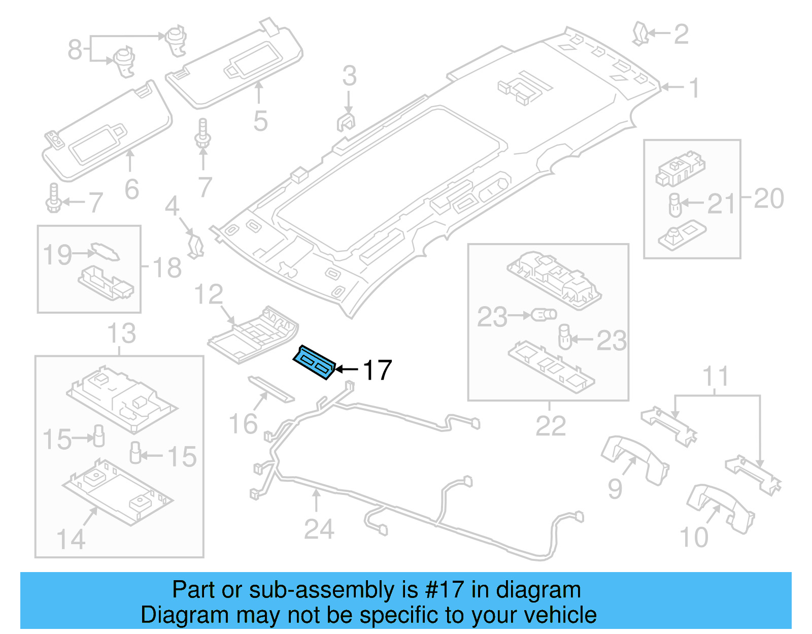 Rear Trim 3CN-867-072-ZA2 - View 9