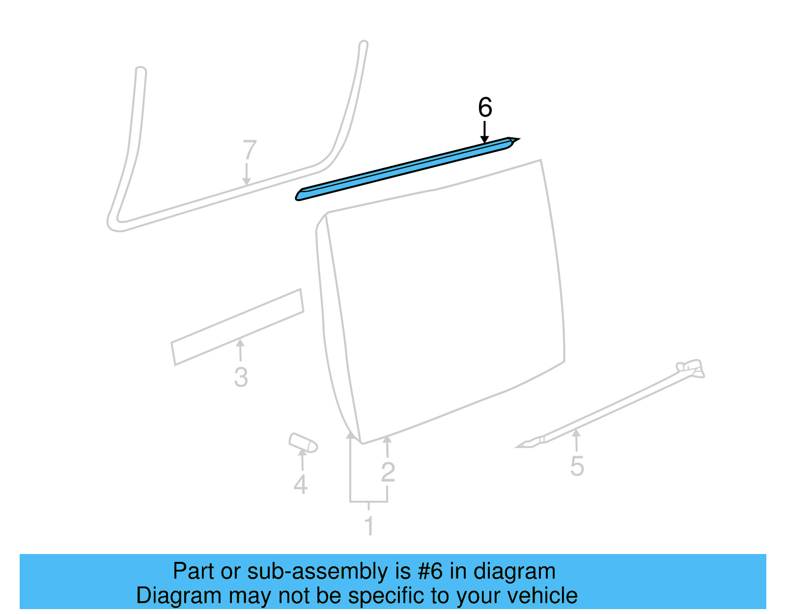 Belt Weather 1Y0-853-956-B-99X - View 6
