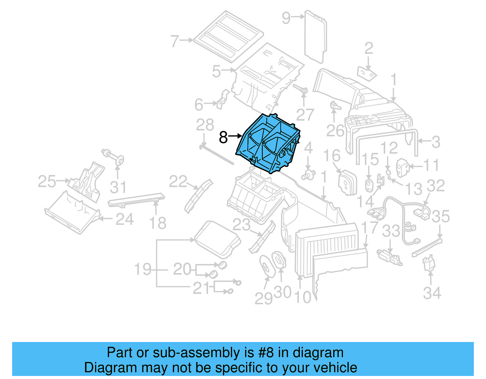 Air Duct 7L0-819-352-B - View 4