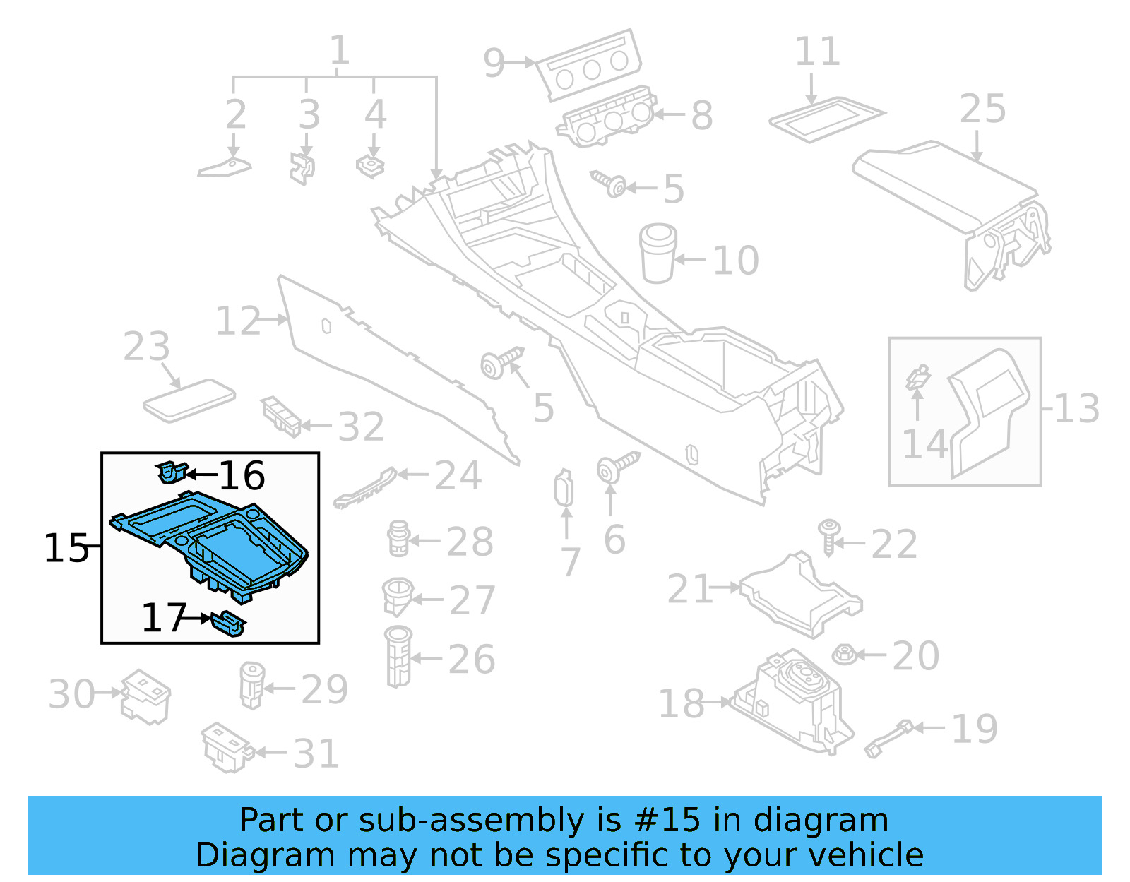 Trim Plate 17B-864-263-1QB - View 5