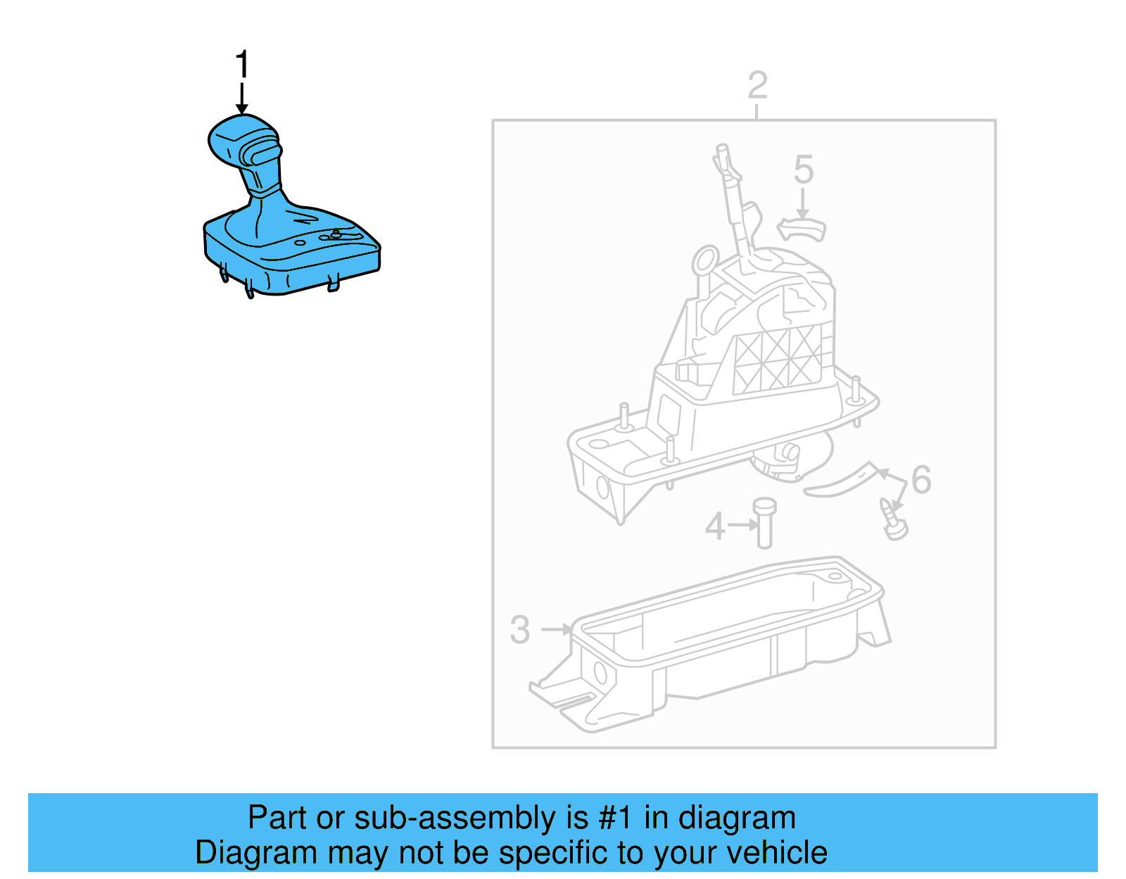 Automatic Transmission Shift Lever Knob 5K1-713-203-C-UMF - View 7