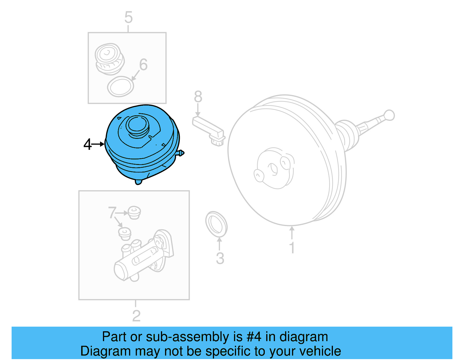 Reservoir 8E0-611-301-G - View 6