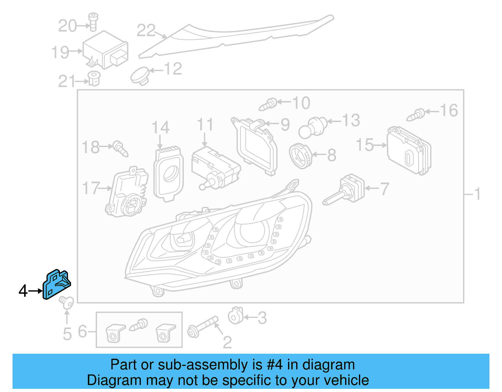Mount Bracket 7P6-941-291 - View 5