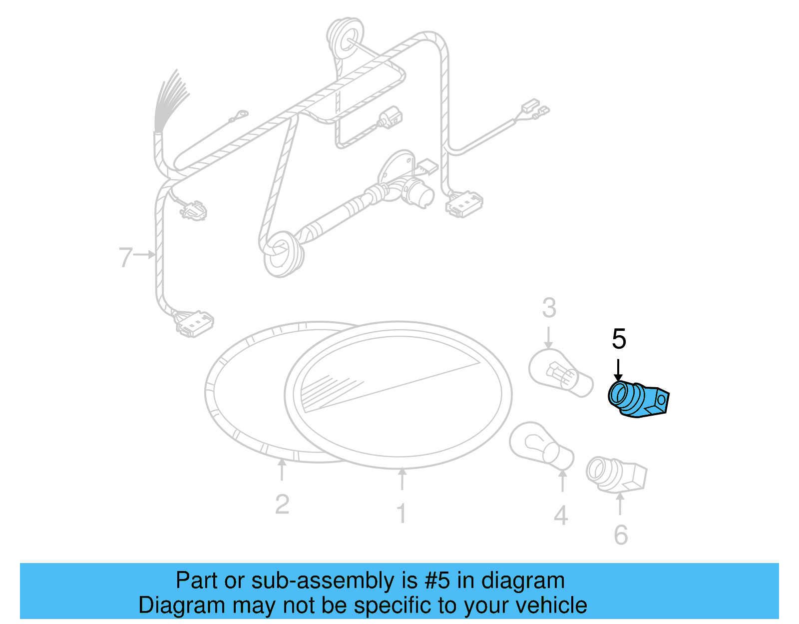 Socket 1H0953123E - View 6