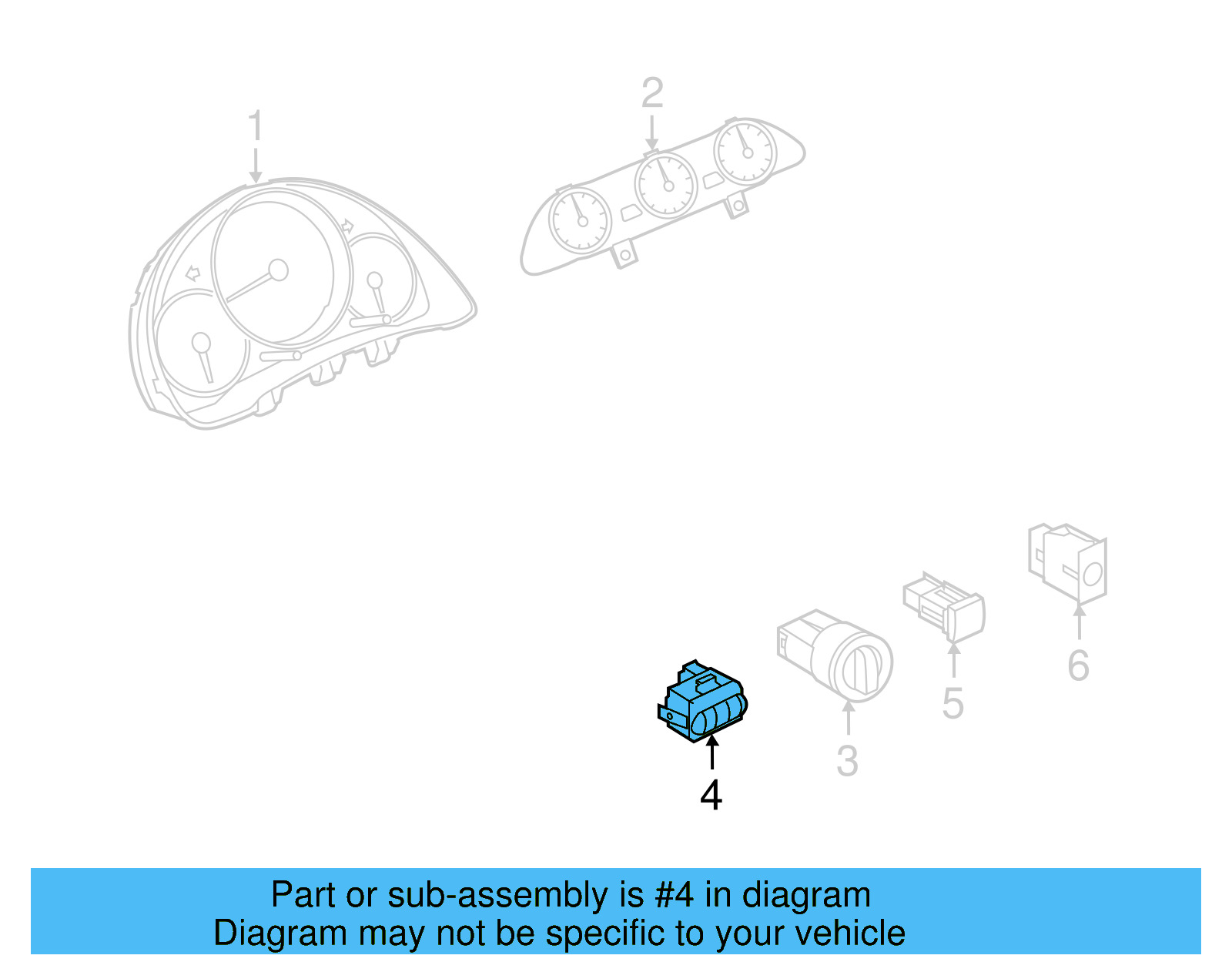 Dimmer Switch 5C5-941-533-G-WHS