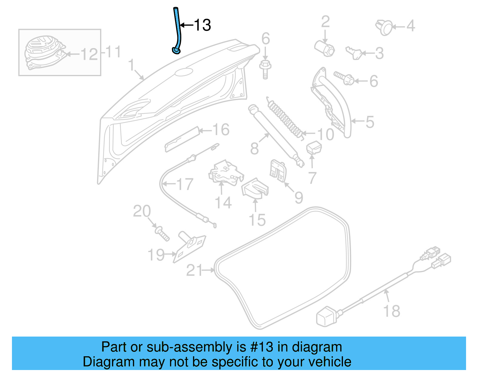 Drain Hose 3C8-827-861-A - View 11