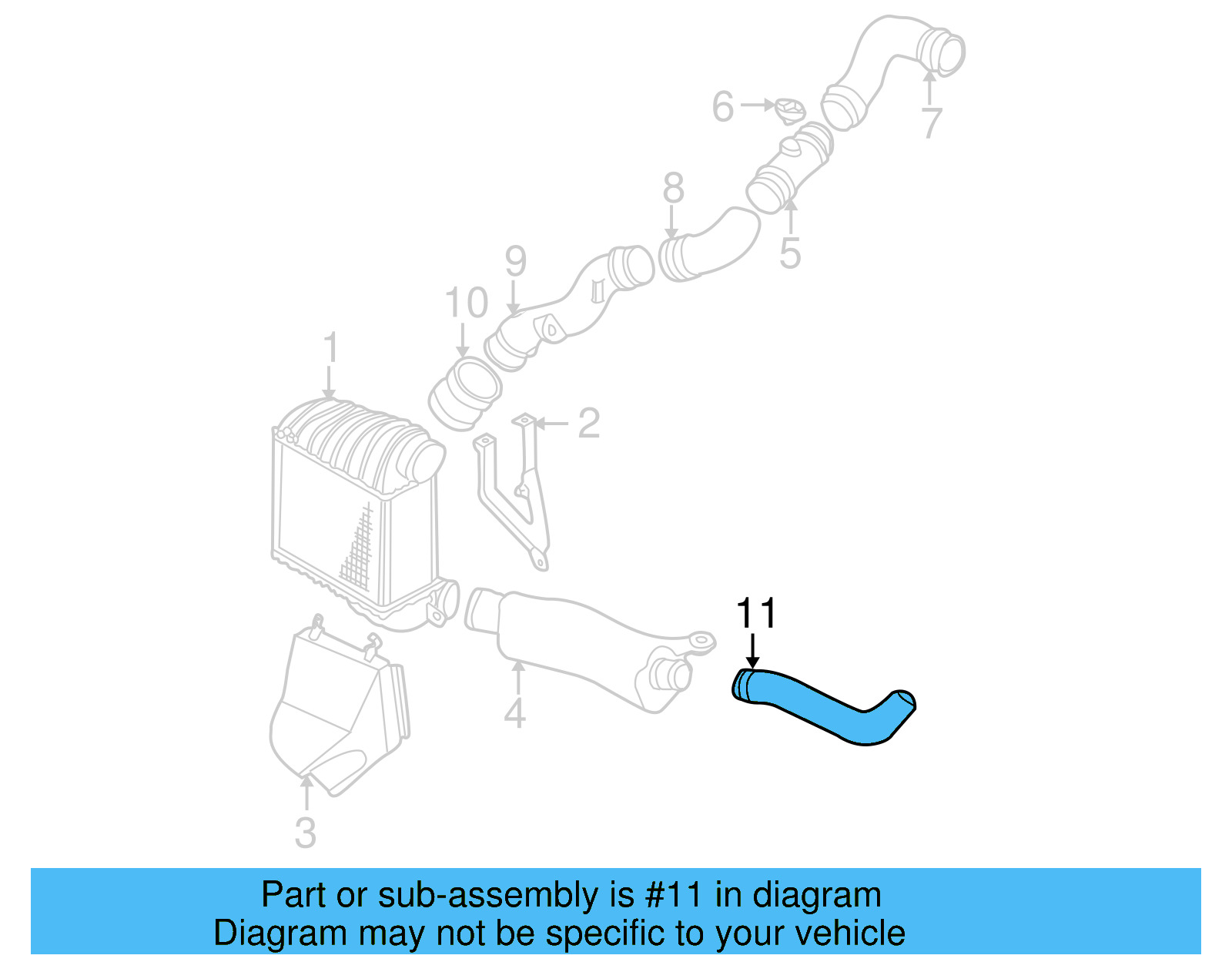 Connector Hose 1J0-145-828-AD - View 9