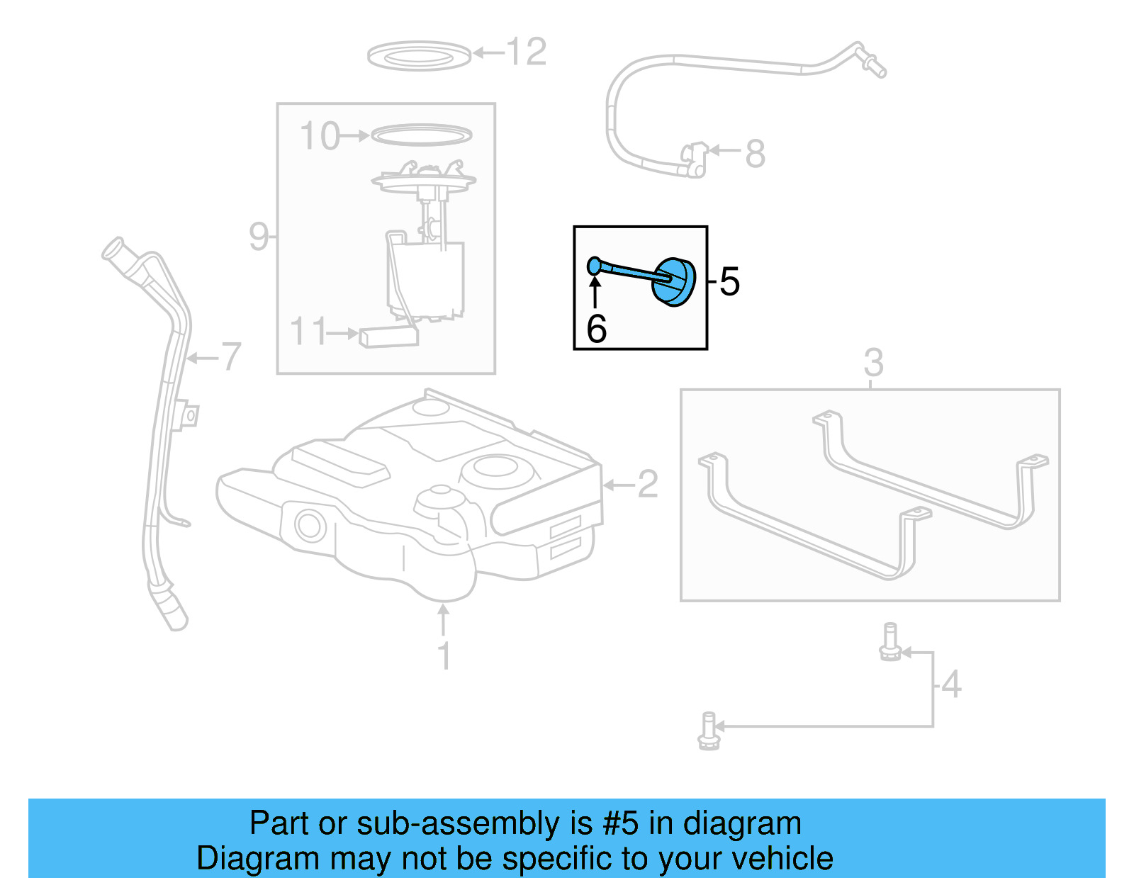 Fuel Cap 7B0201553E - View 5