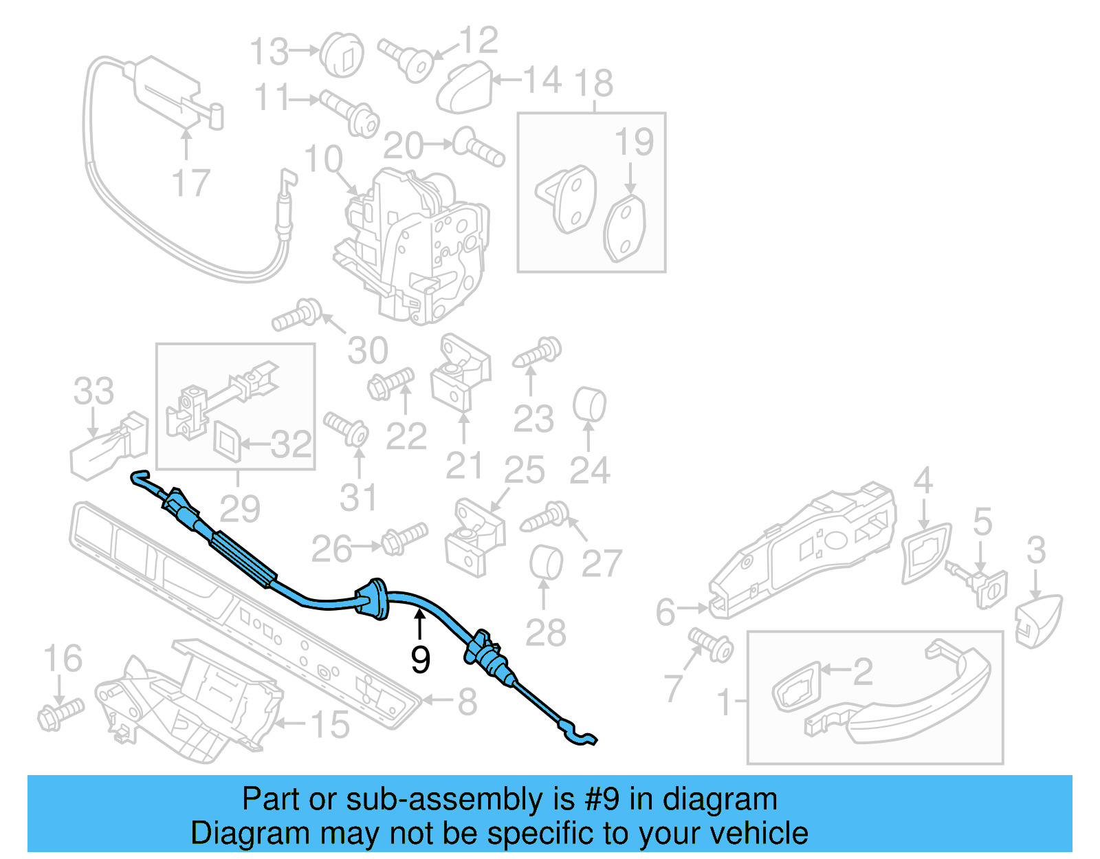Release Cable 7P6-837-085-C - View 5
