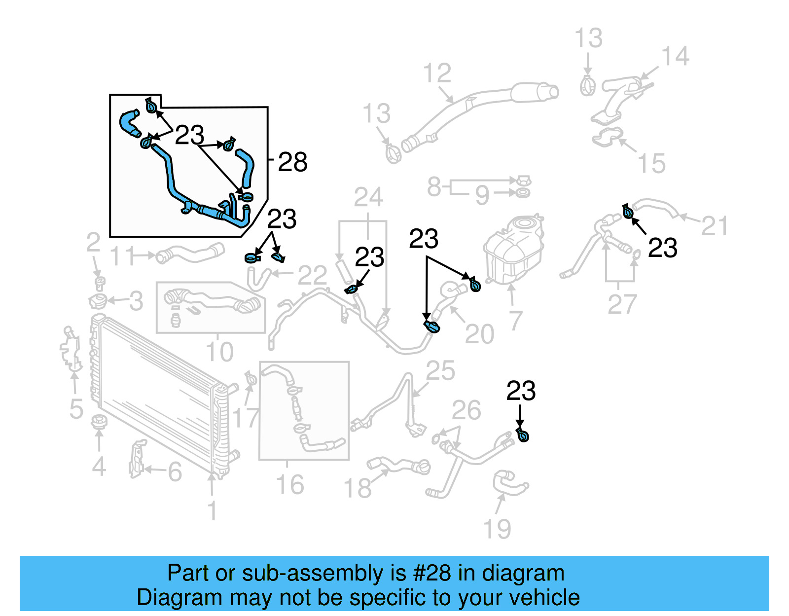 Water Pipe 07D-121-493-D - View 6