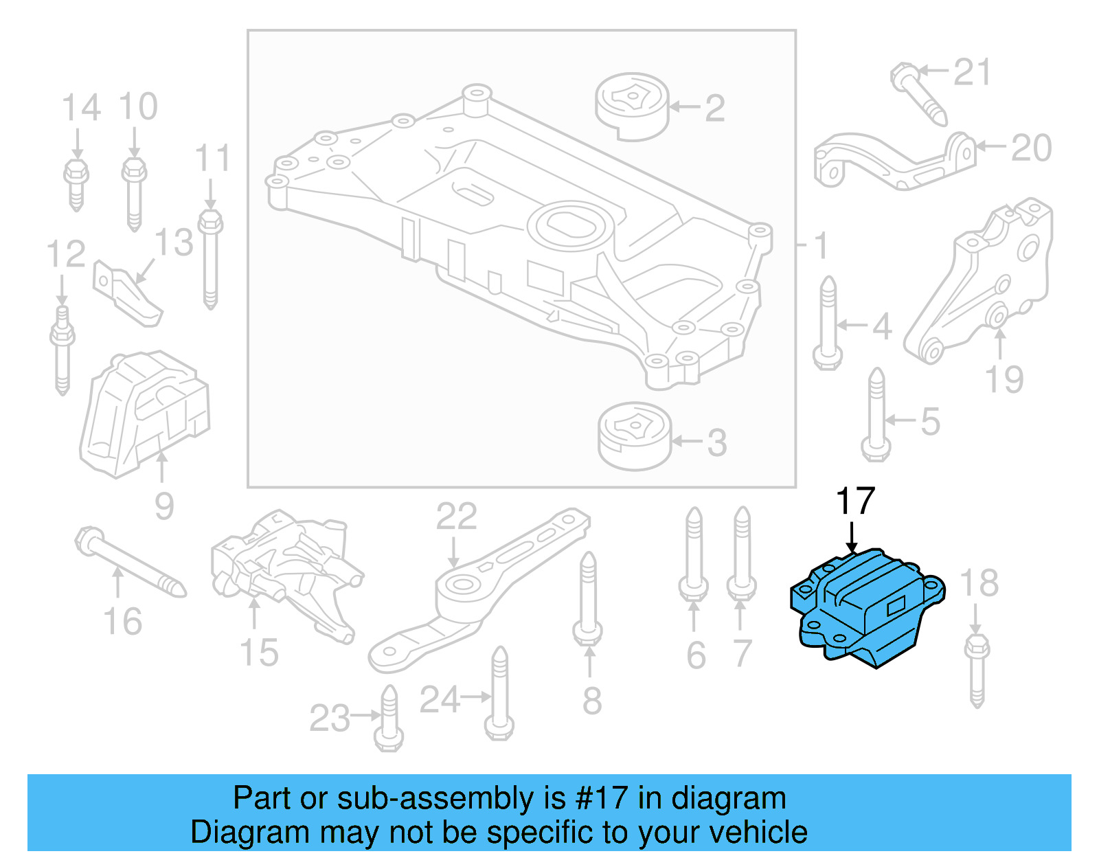 Trans Mount 1K0-199-555-CD - View 8