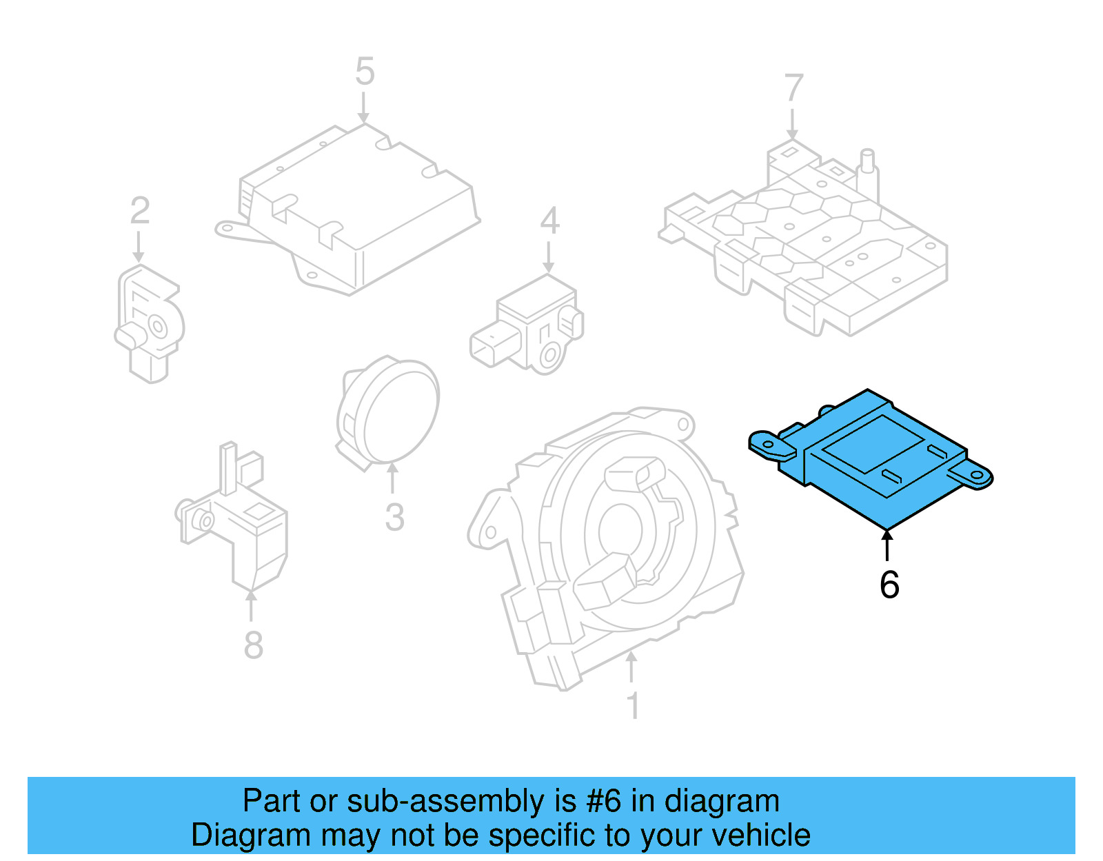 Control Module 4M0-959-339-B-017 - View 2
