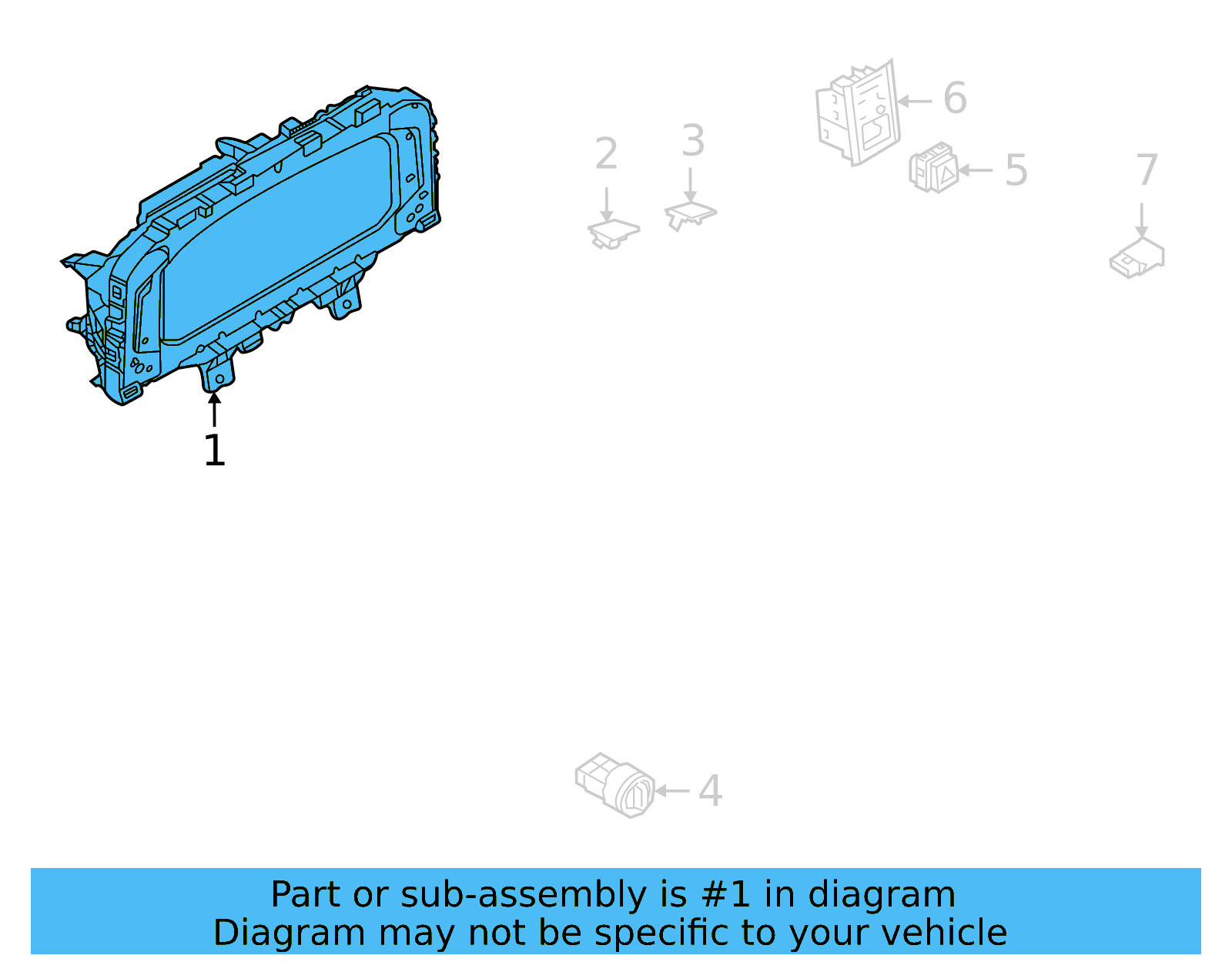 Instrument Cluster 2GJ-920-310-B - View 4