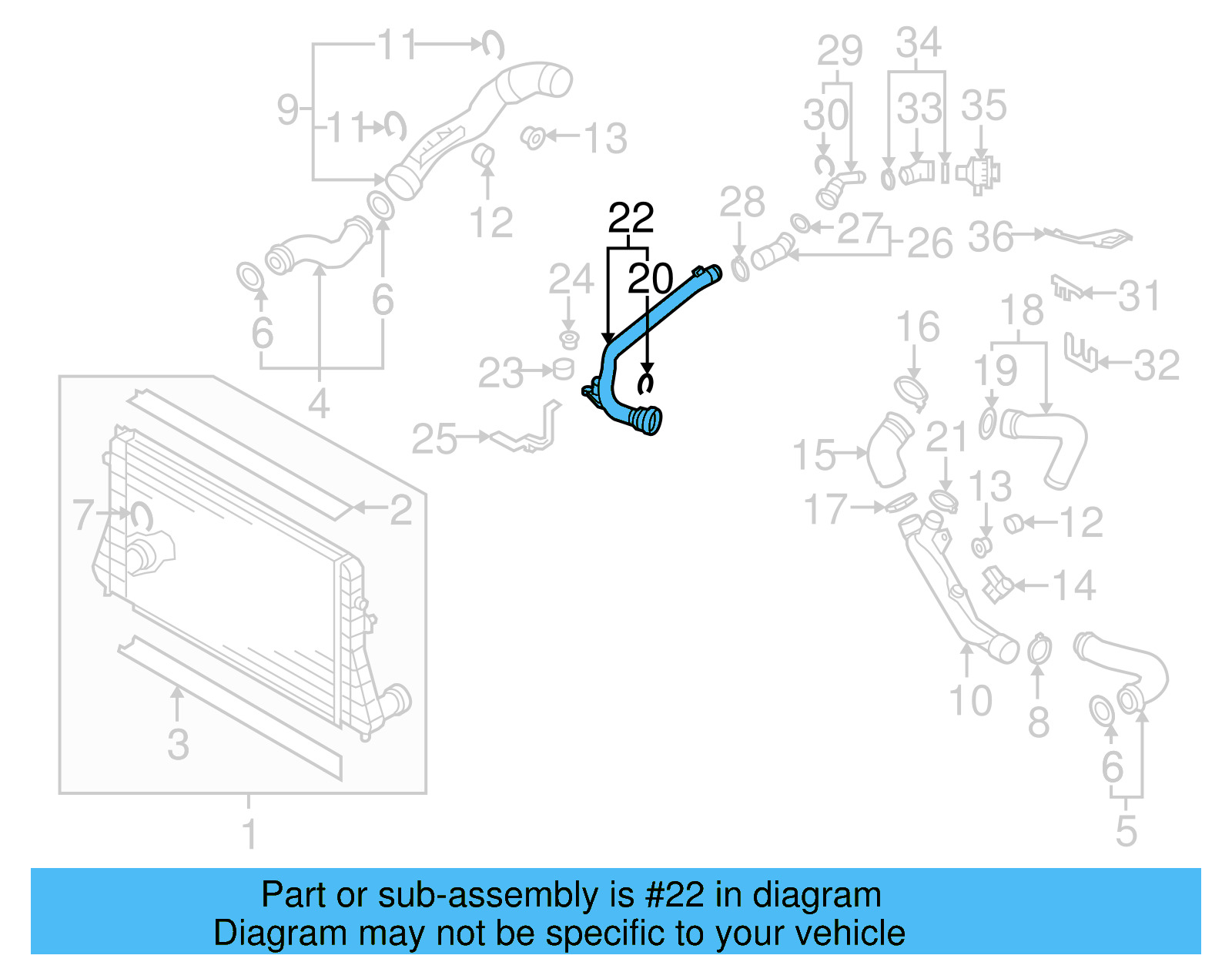 Air Pipe 1K0-145-945-A - View 8