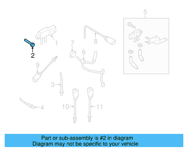 Oil Cooler Bolt N-910-969-01 - View 9
