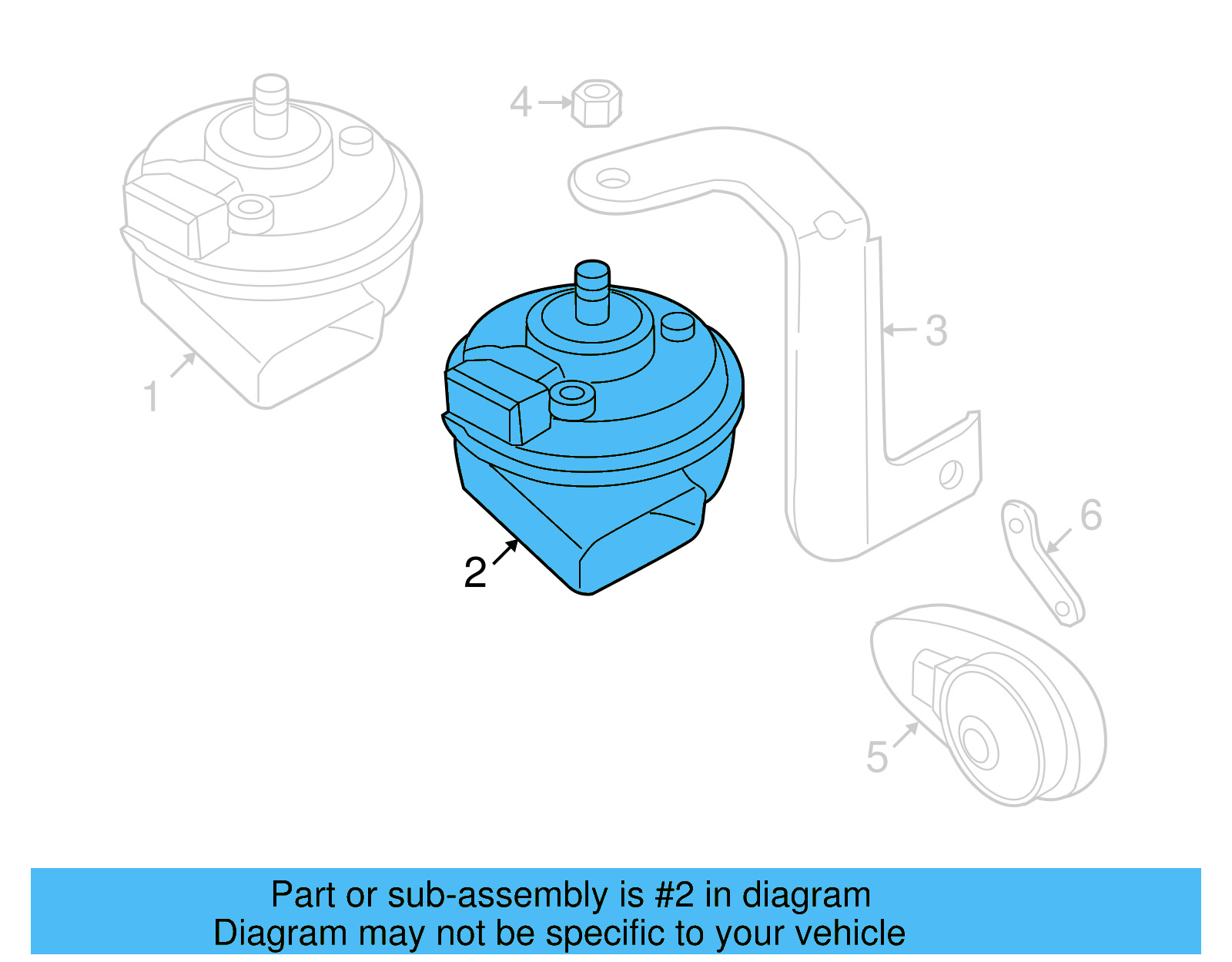 Low Note Horn 4FD-951-221-A - View 4
