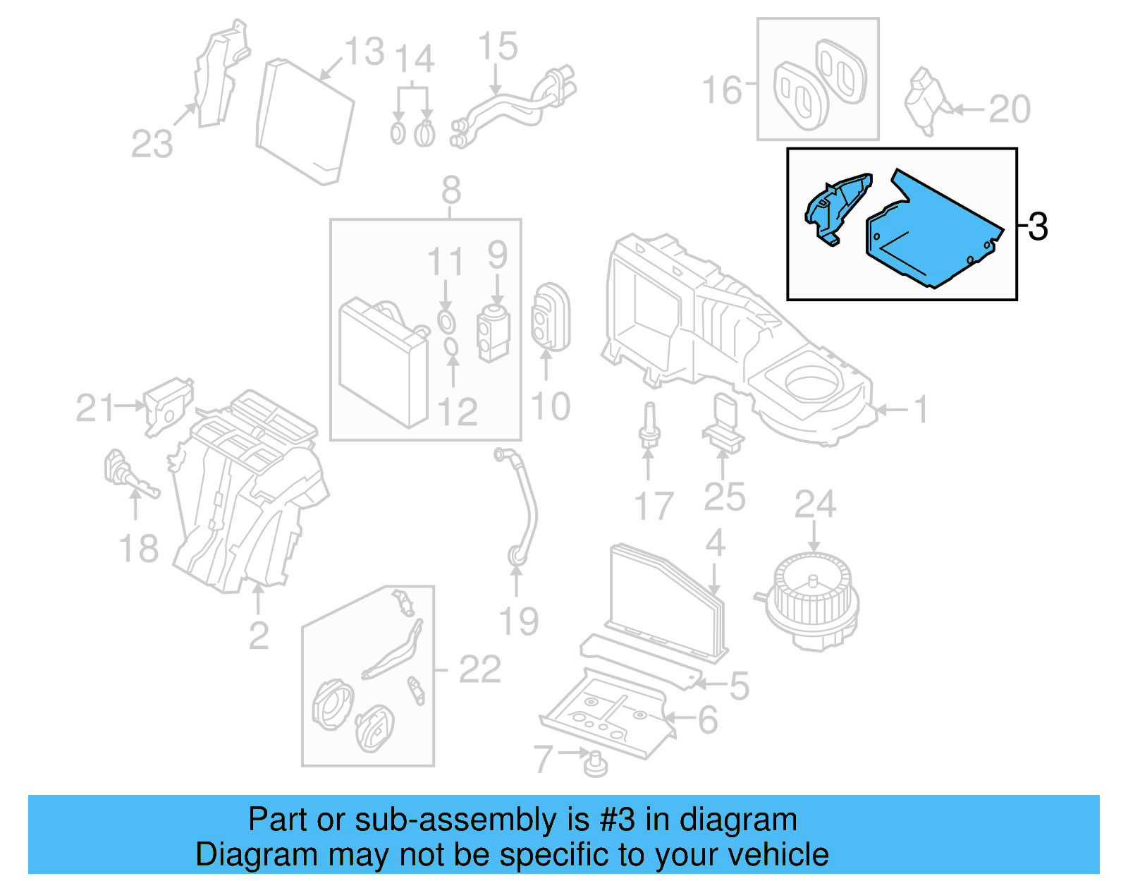 Intake Duct 3C0-898-304-B - View 6