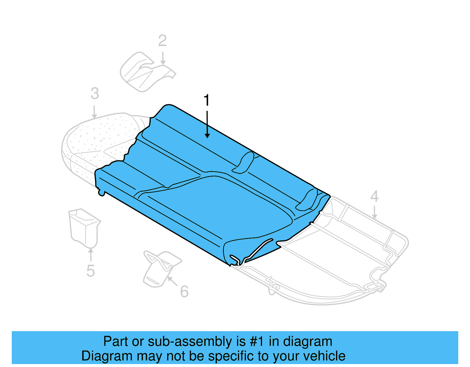 Seat Cover 5K0-885-405-AB-UFH - View 5