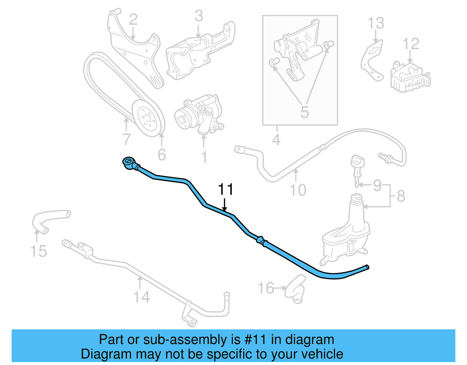 Pressure Hose 1H1-422-893-T - View 2