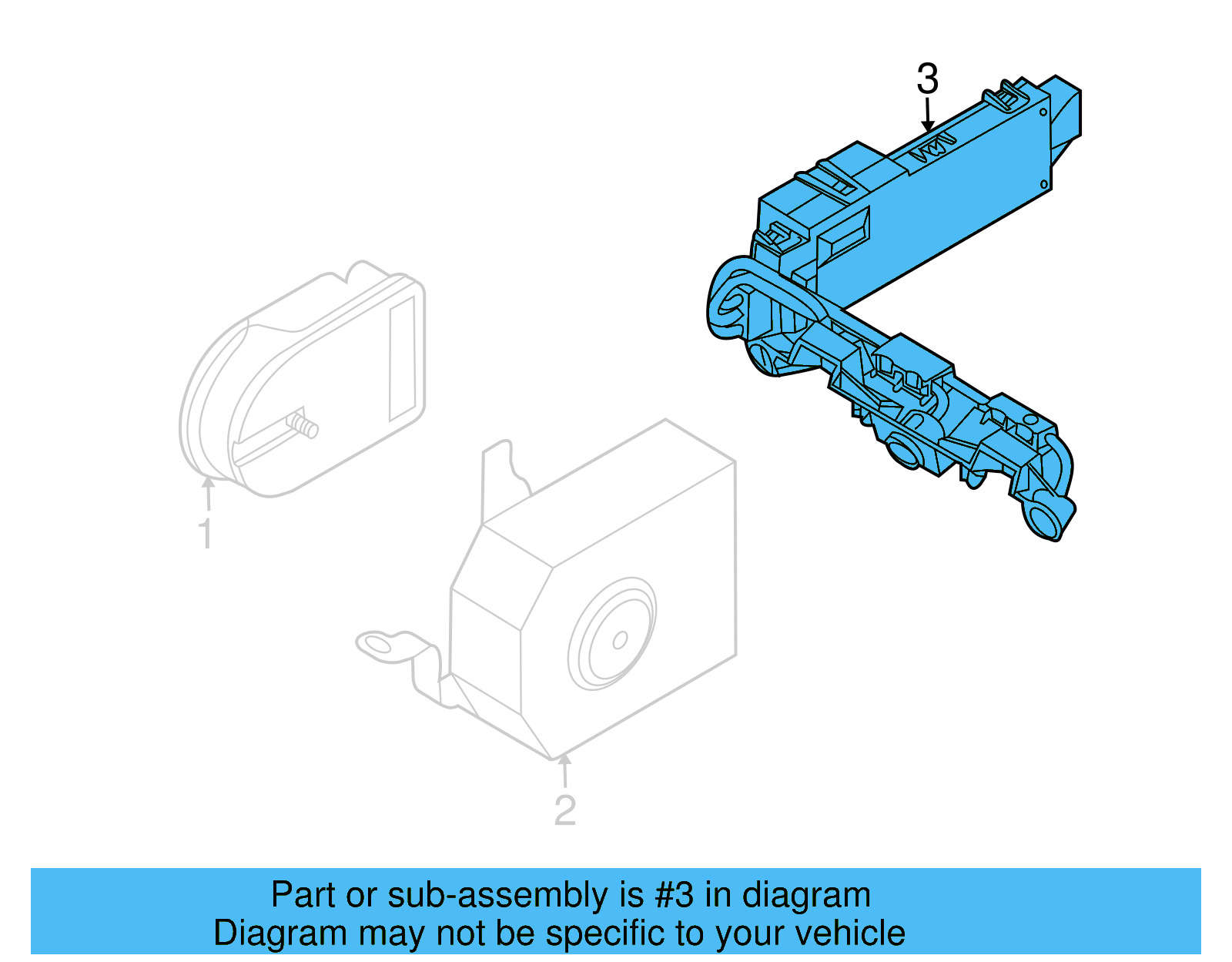 Sensor 3C0-951-171-C - View 2