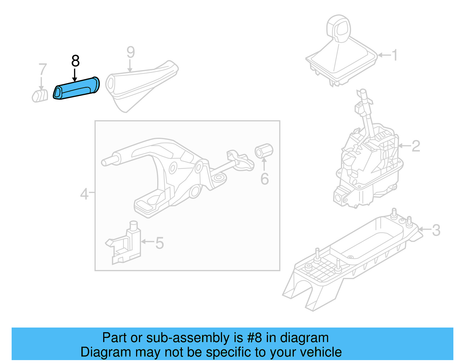 Handle 5GM-711-503-C-82V - View 13