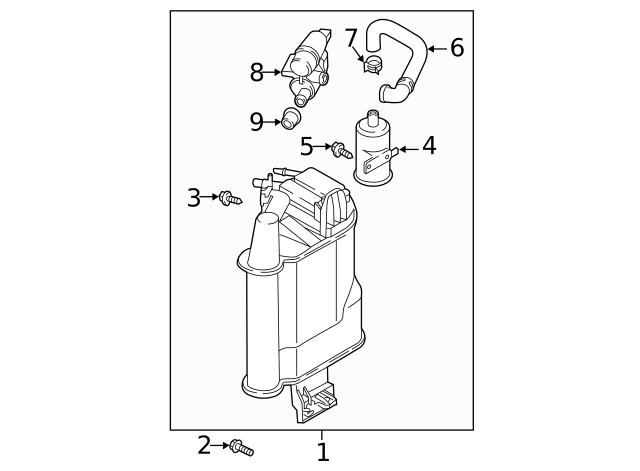Leak Detect Pump Bolt N-106-336-03 - View 20