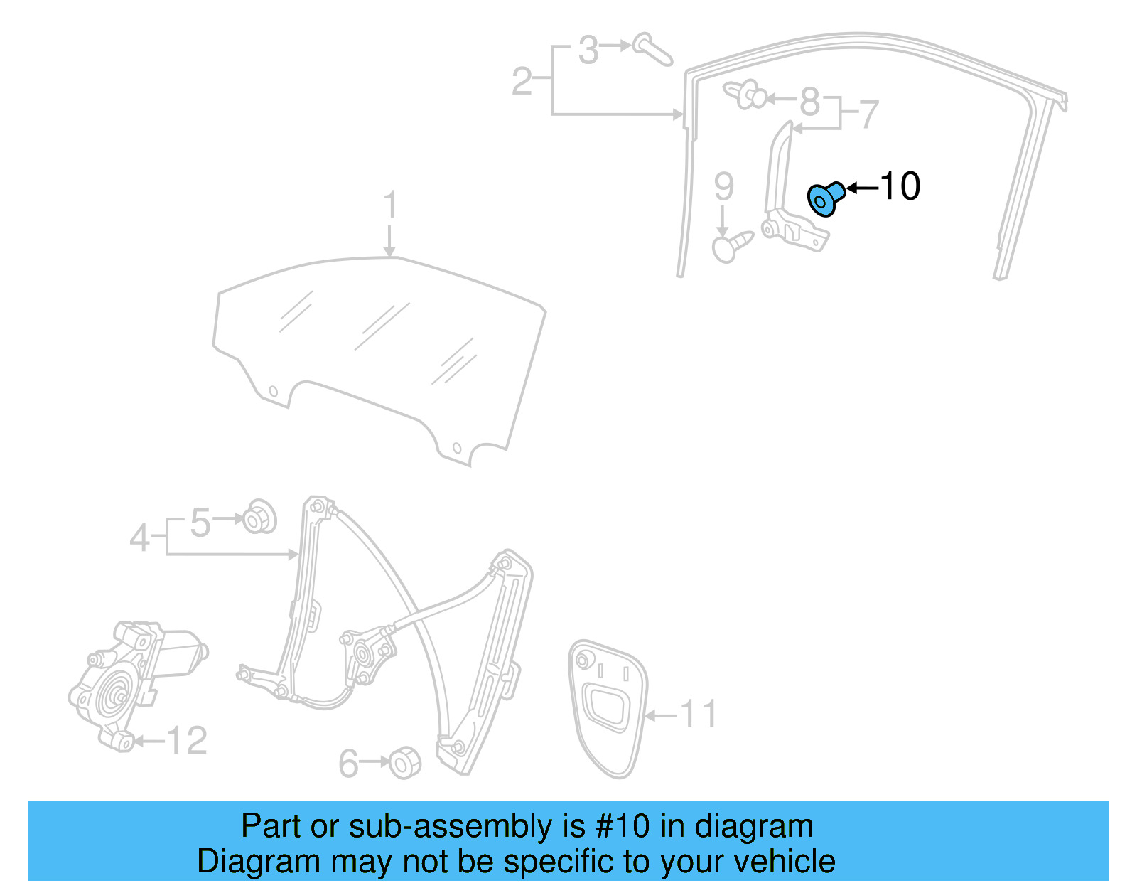 Inner Cover Grommet 3B0-867-334-B - View 11